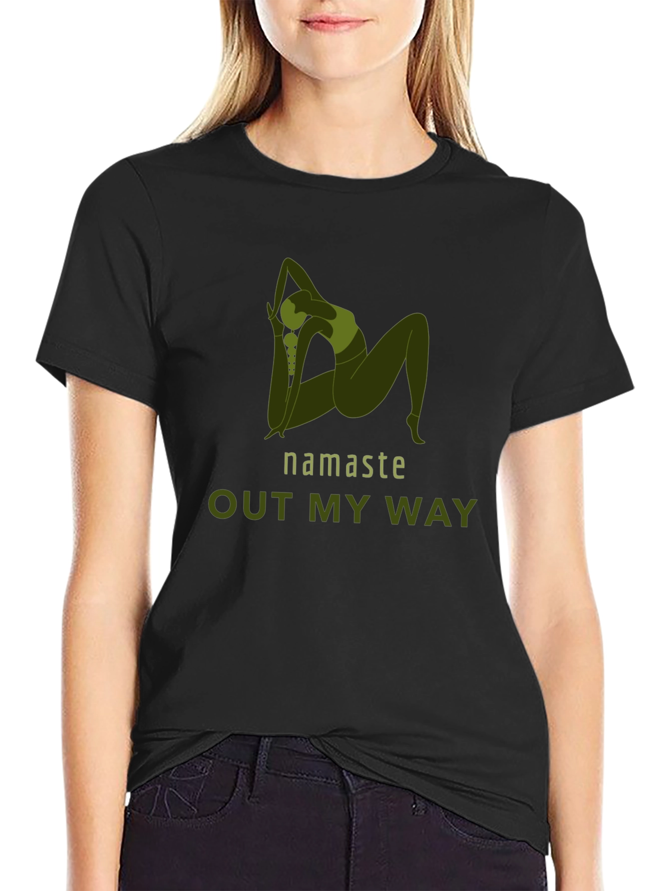Namaste Out My Way Yoga T-Shirt