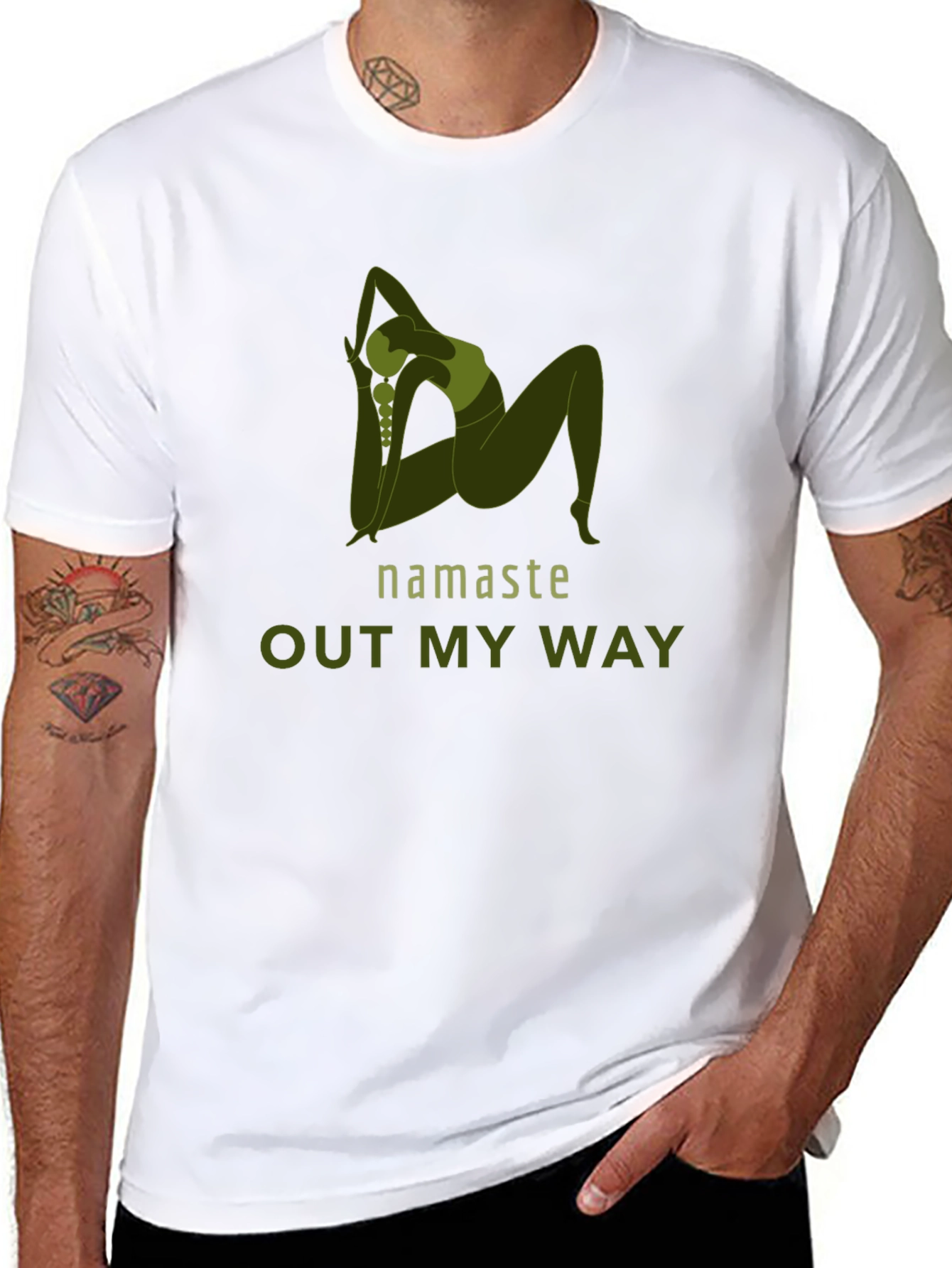 Namaste Out My Way Yoga T-Shirt