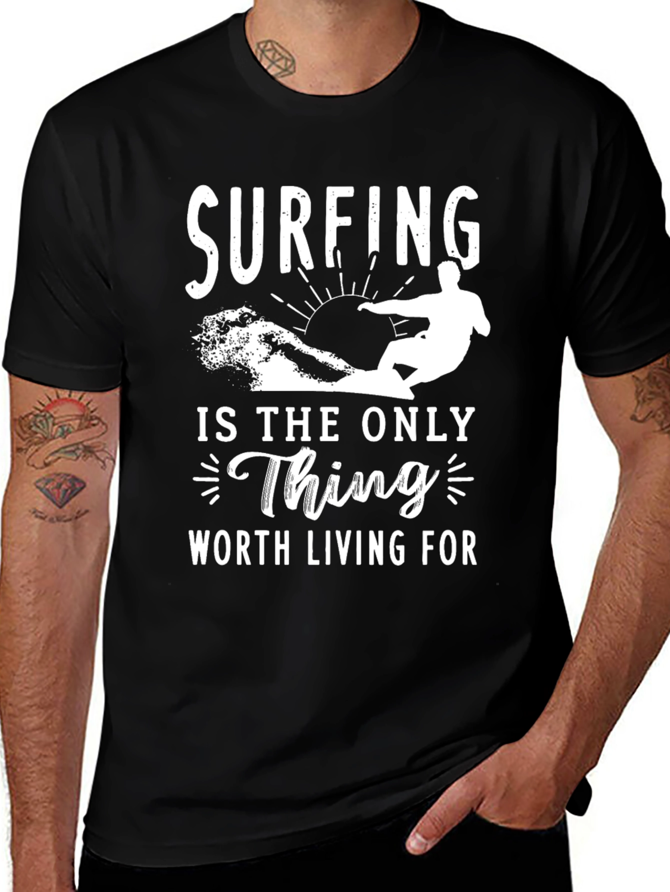 Surfing is the Only Thing T-Shirt