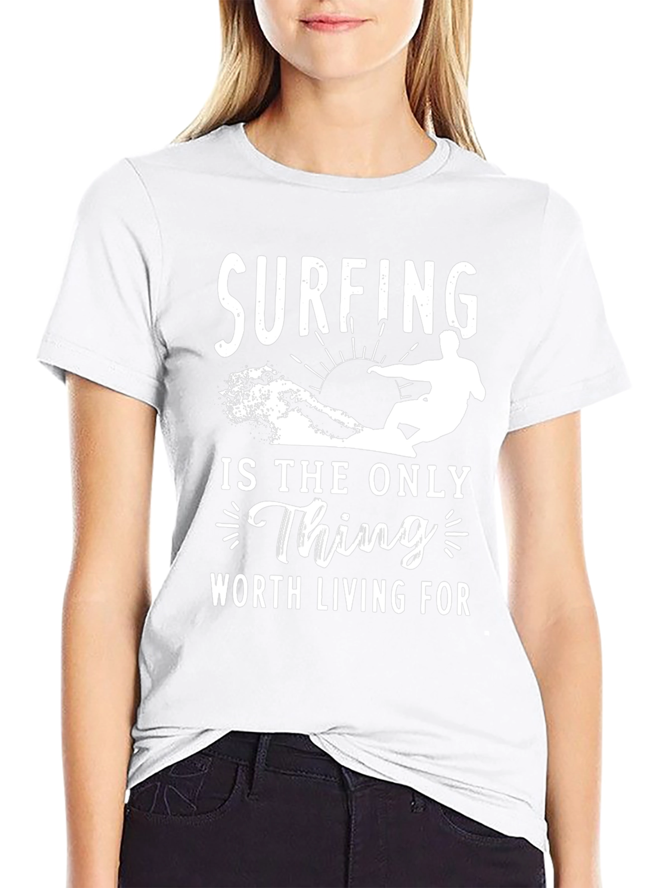 Surfing is the Only Thing T-Shirt