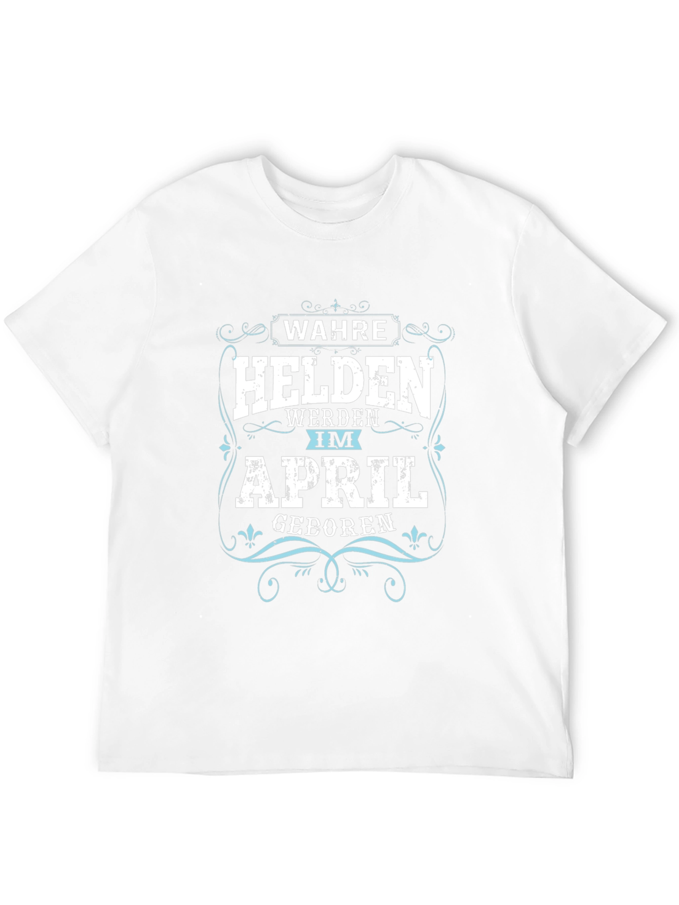 April Heroes Mens Black Graphic Tee