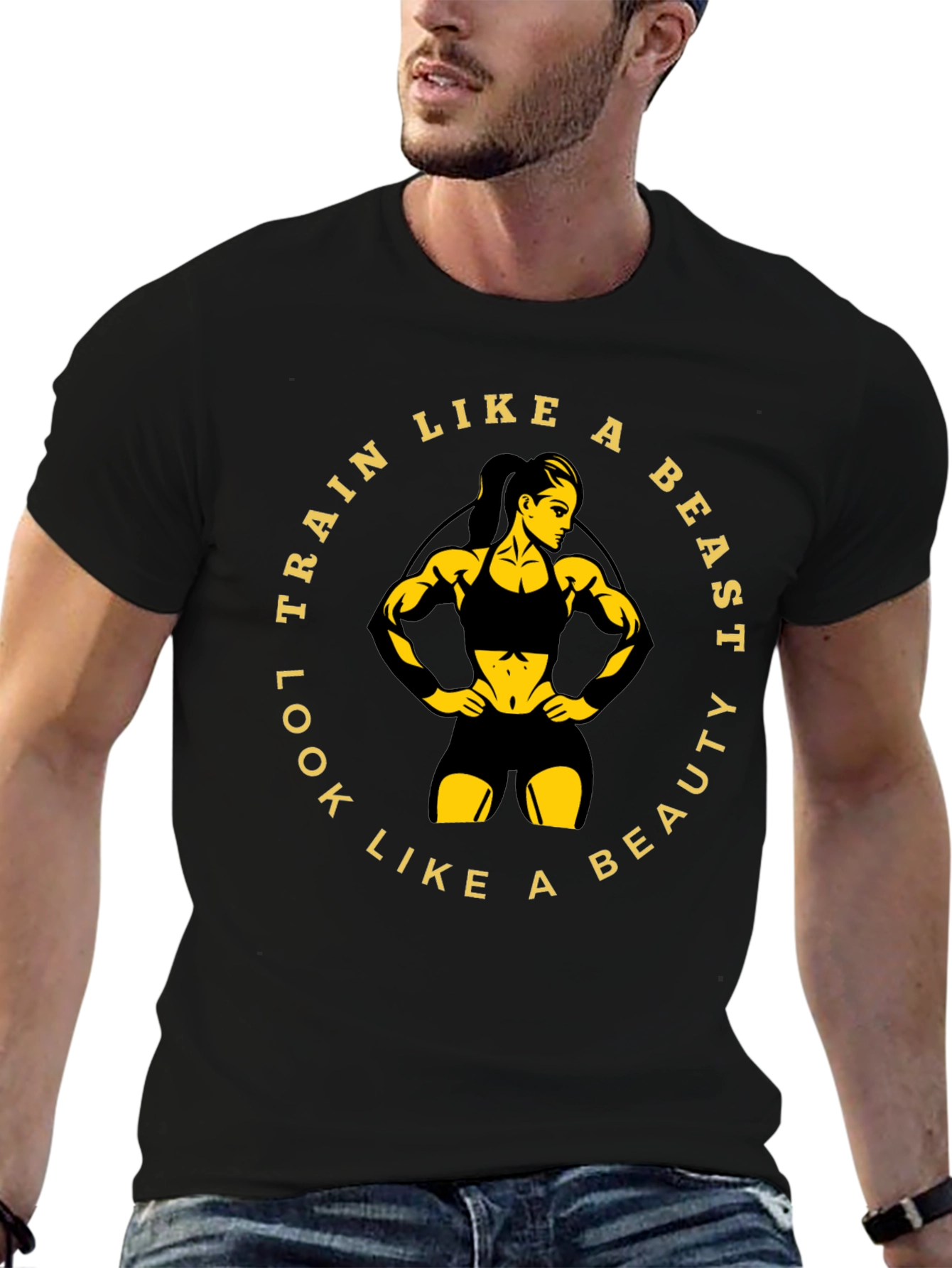 Train Like a Beast Look Like a Beauty T-Shirt