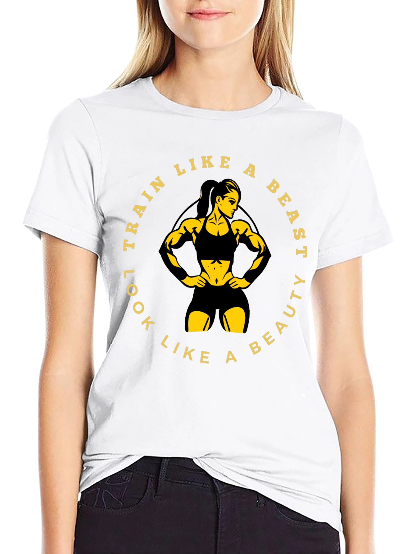 Train Like a Beast Look Like a Beauty T-Shirt