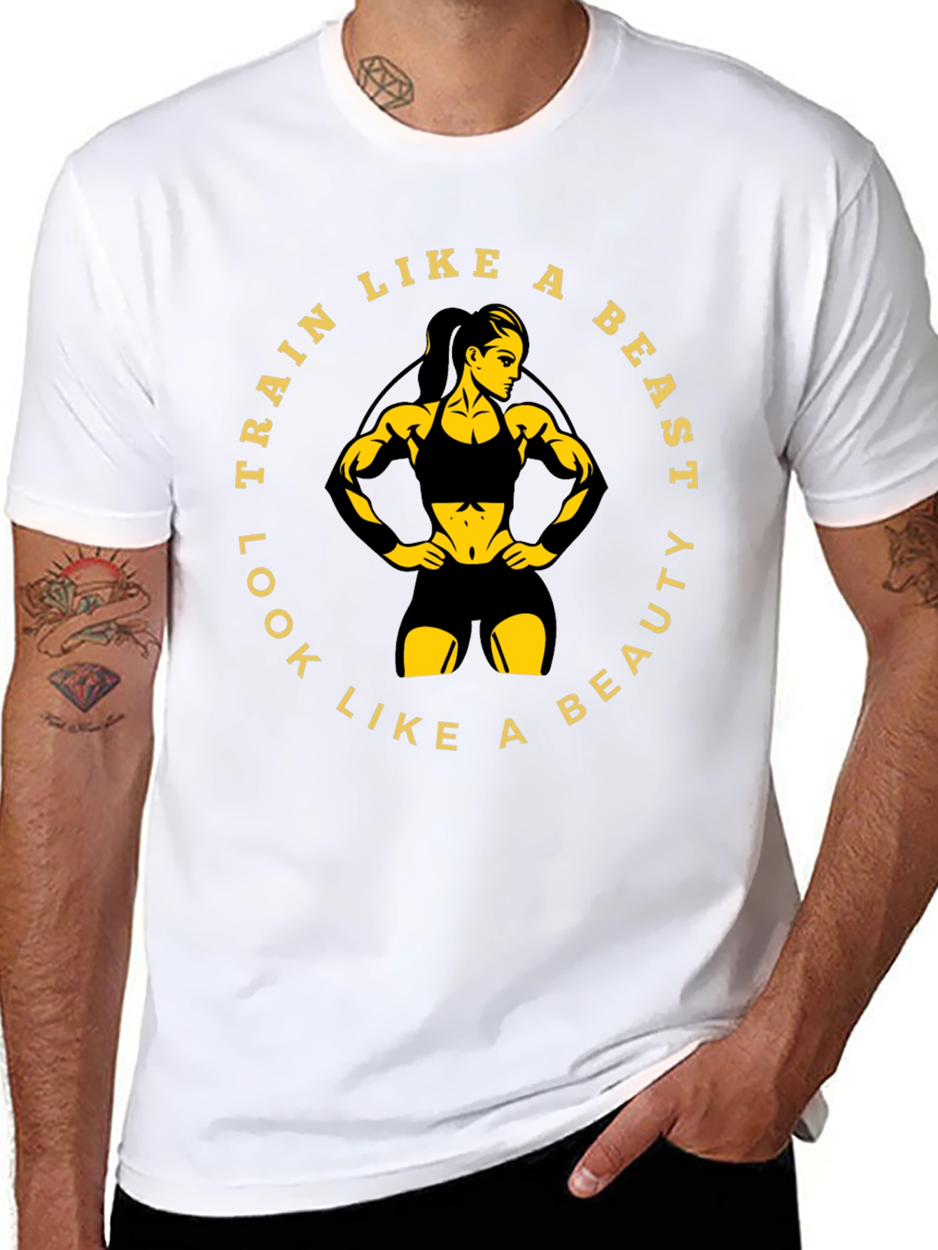 Train Like a Beast Look Like a Beauty T-Shirt