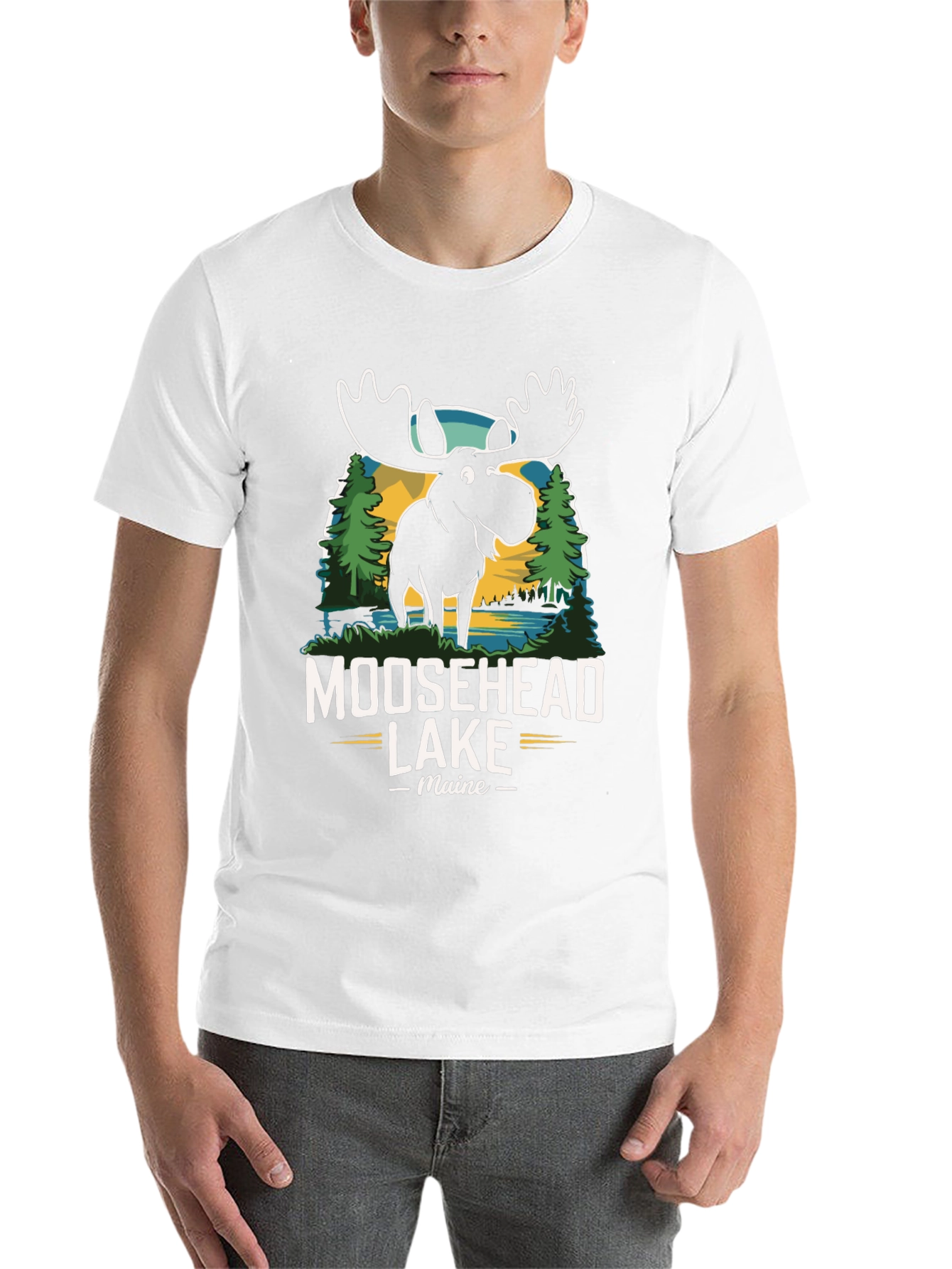 Moosehead Lake Maine Graphic Tee