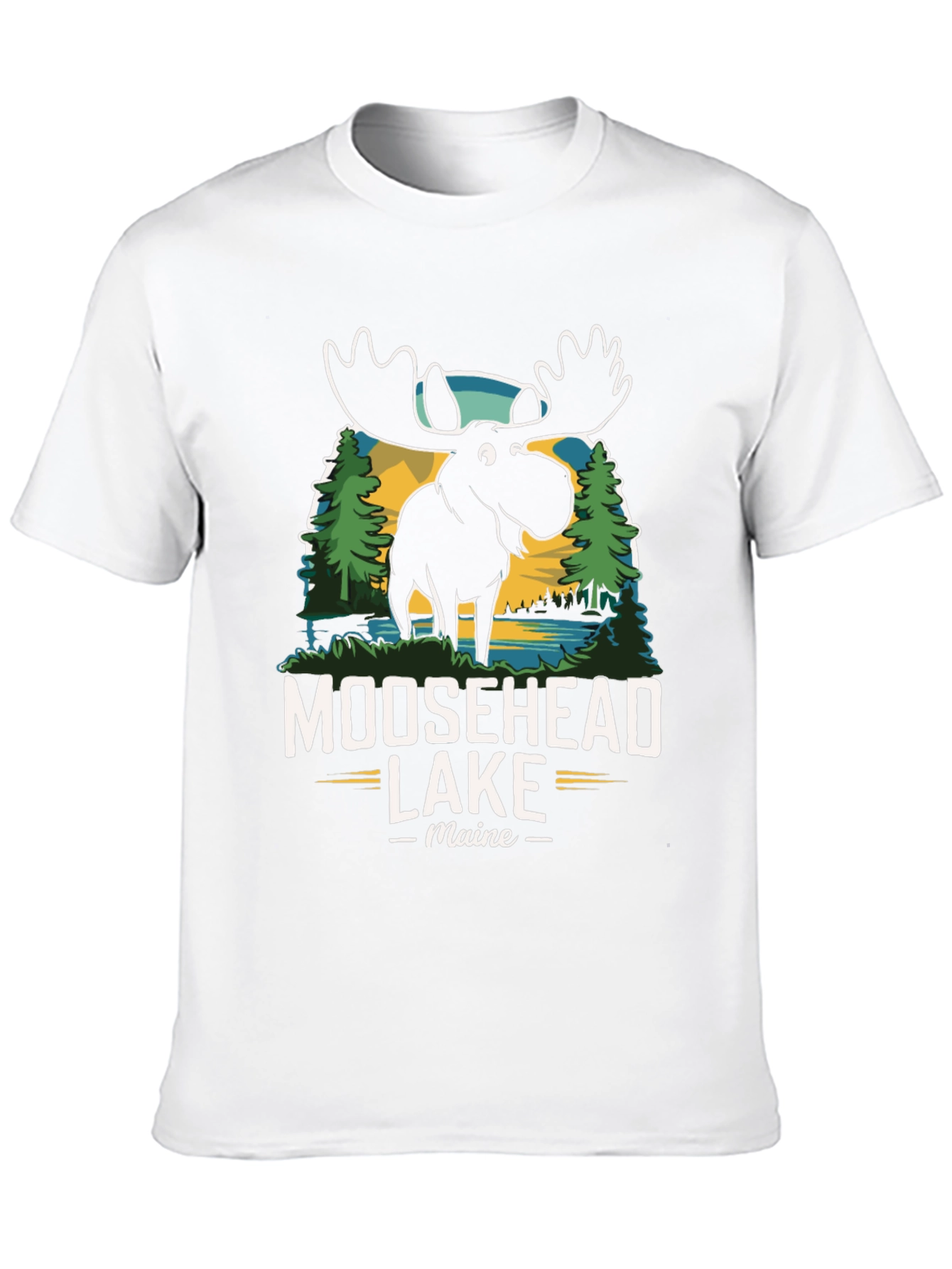 Moosehead Lake Maine Graphic Tee
