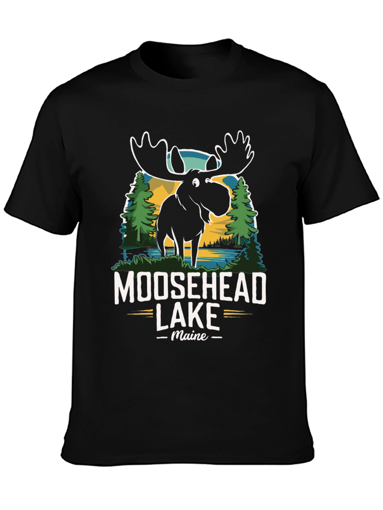 Moosehead Lake Maine Graphic Tee