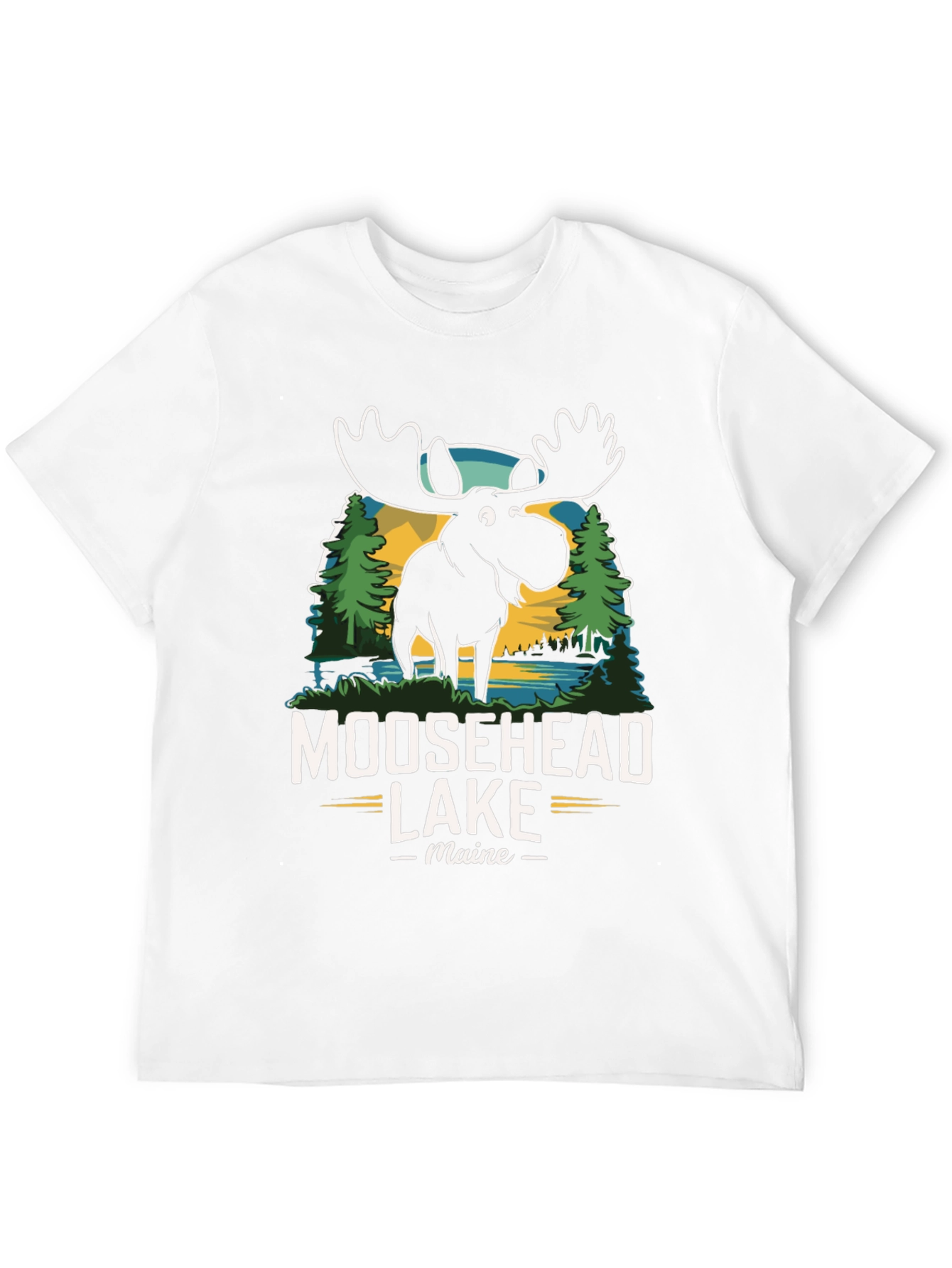Moosehead Lake Maine Graphic Tee