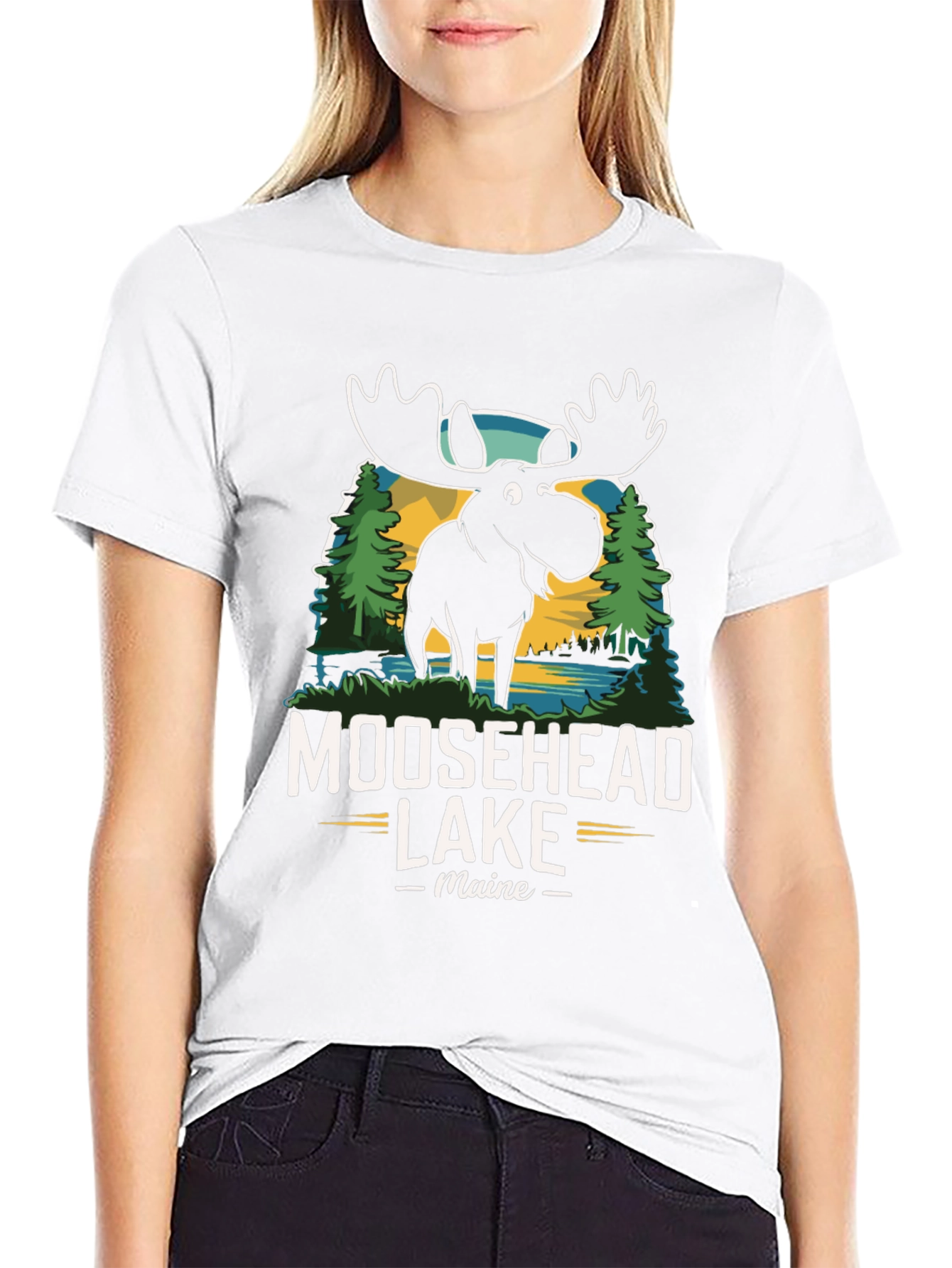 Moosehead Lake Maine Graphic Tee
