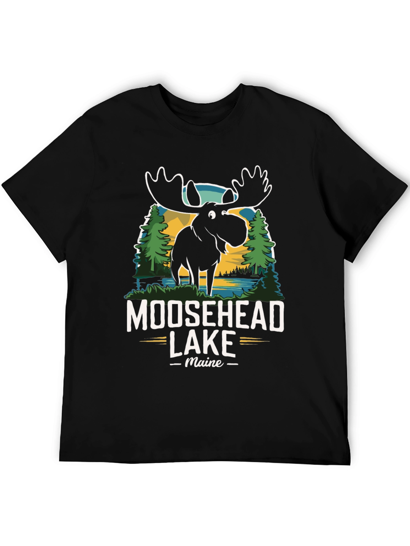 Moosehead Lake Maine Graphic Tee