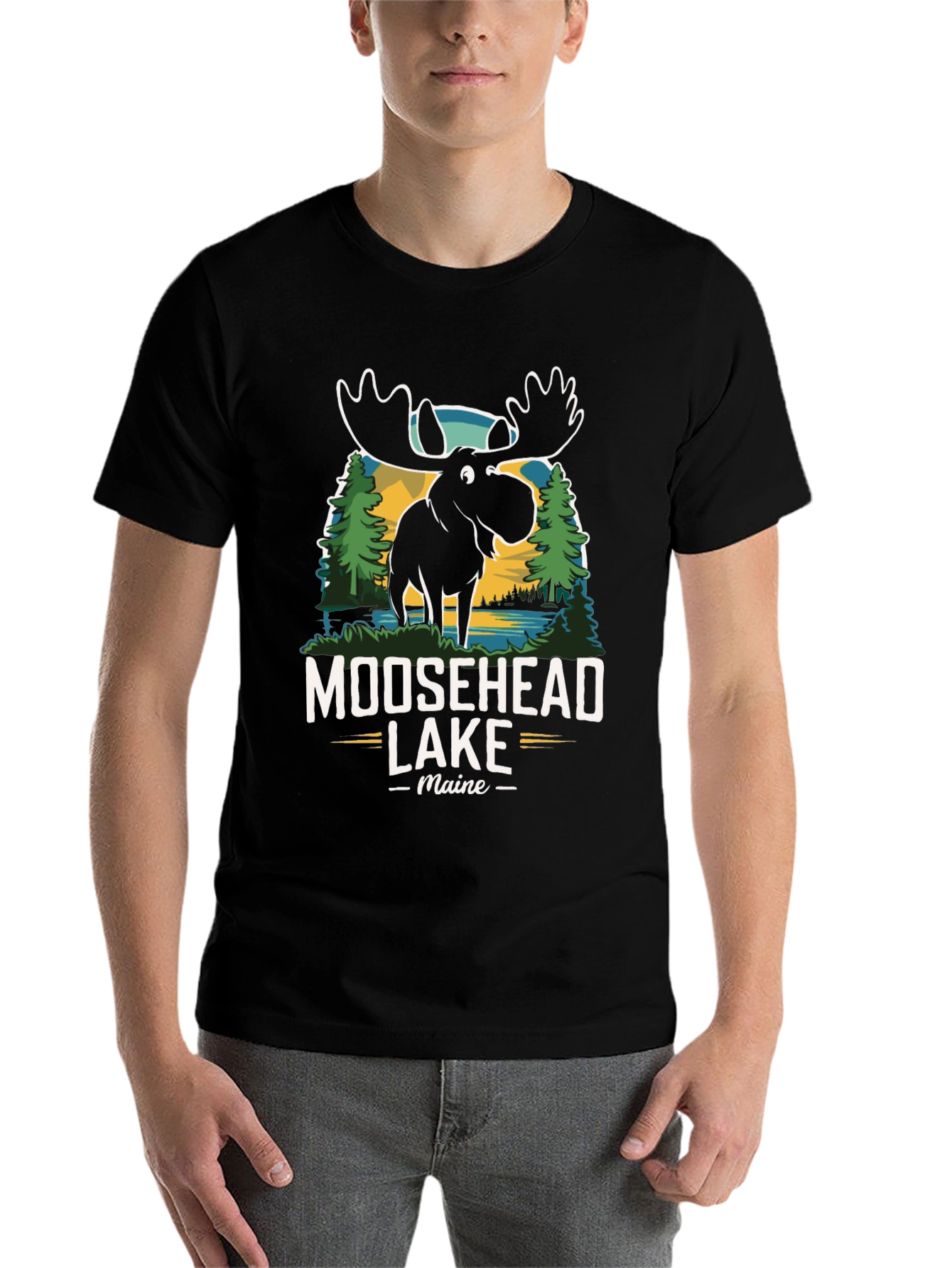 Moosehead Lake Maine Graphic Tee