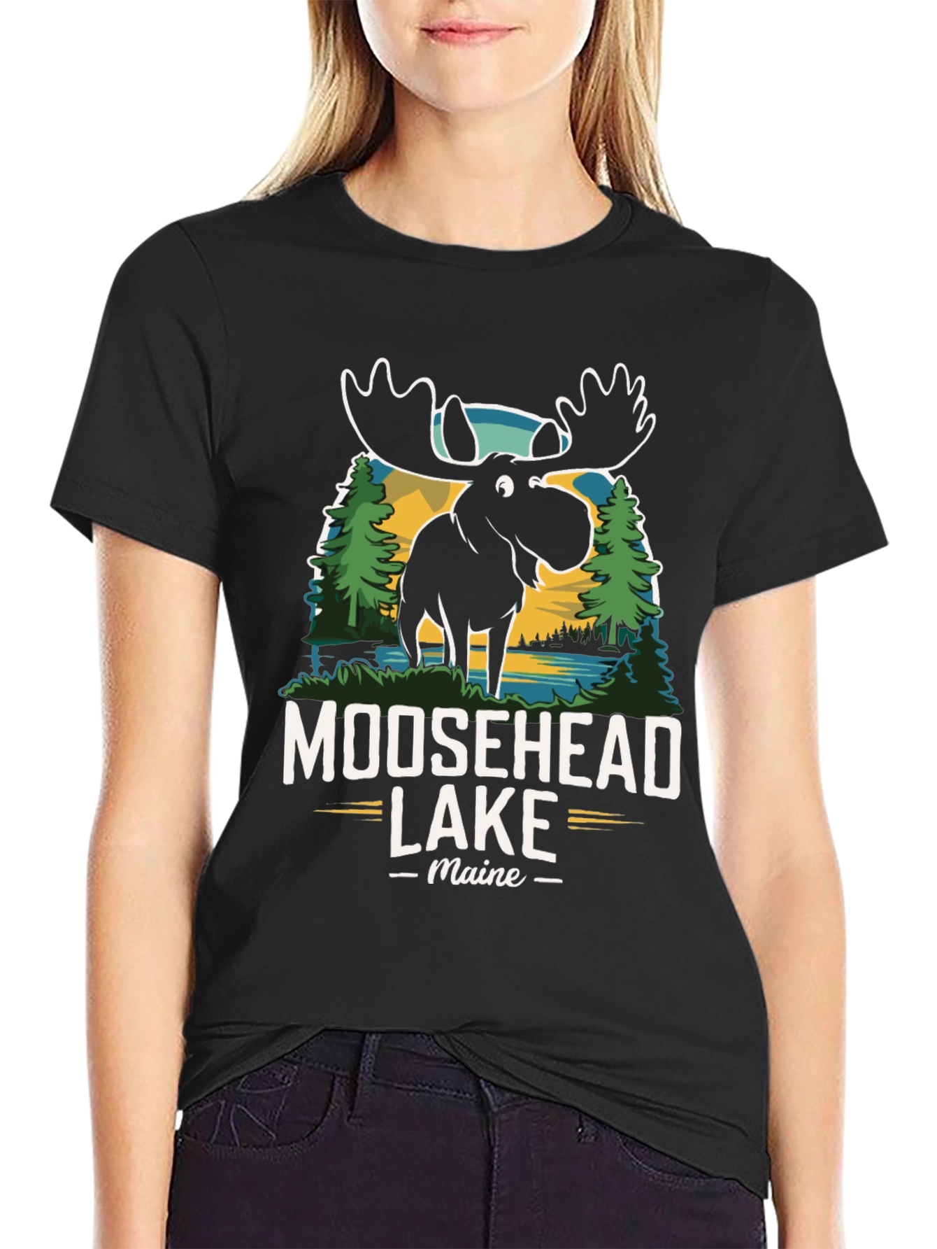 Moosehead Lake Maine Graphic Tee