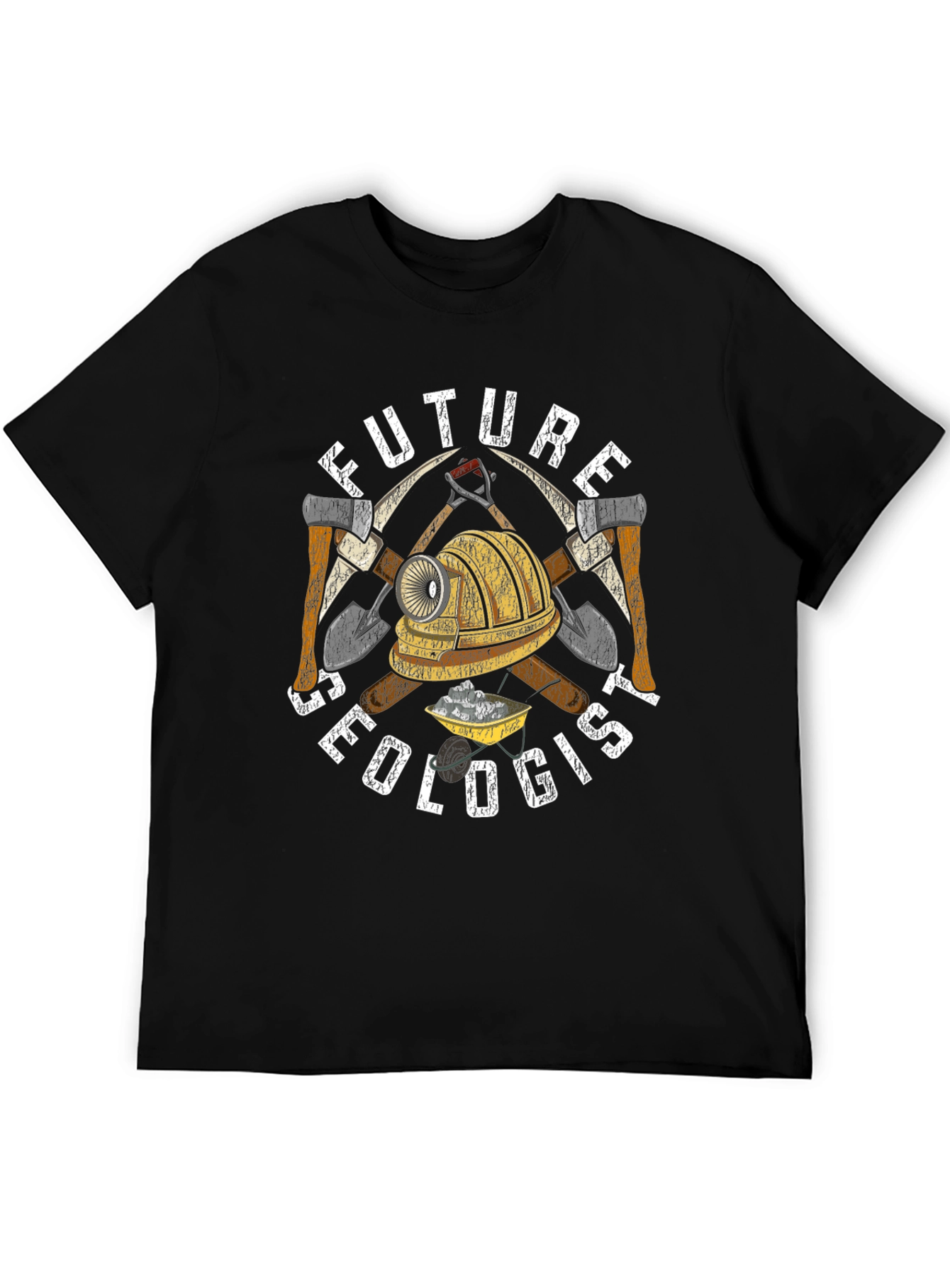 Future Geologist T-Shirt Black