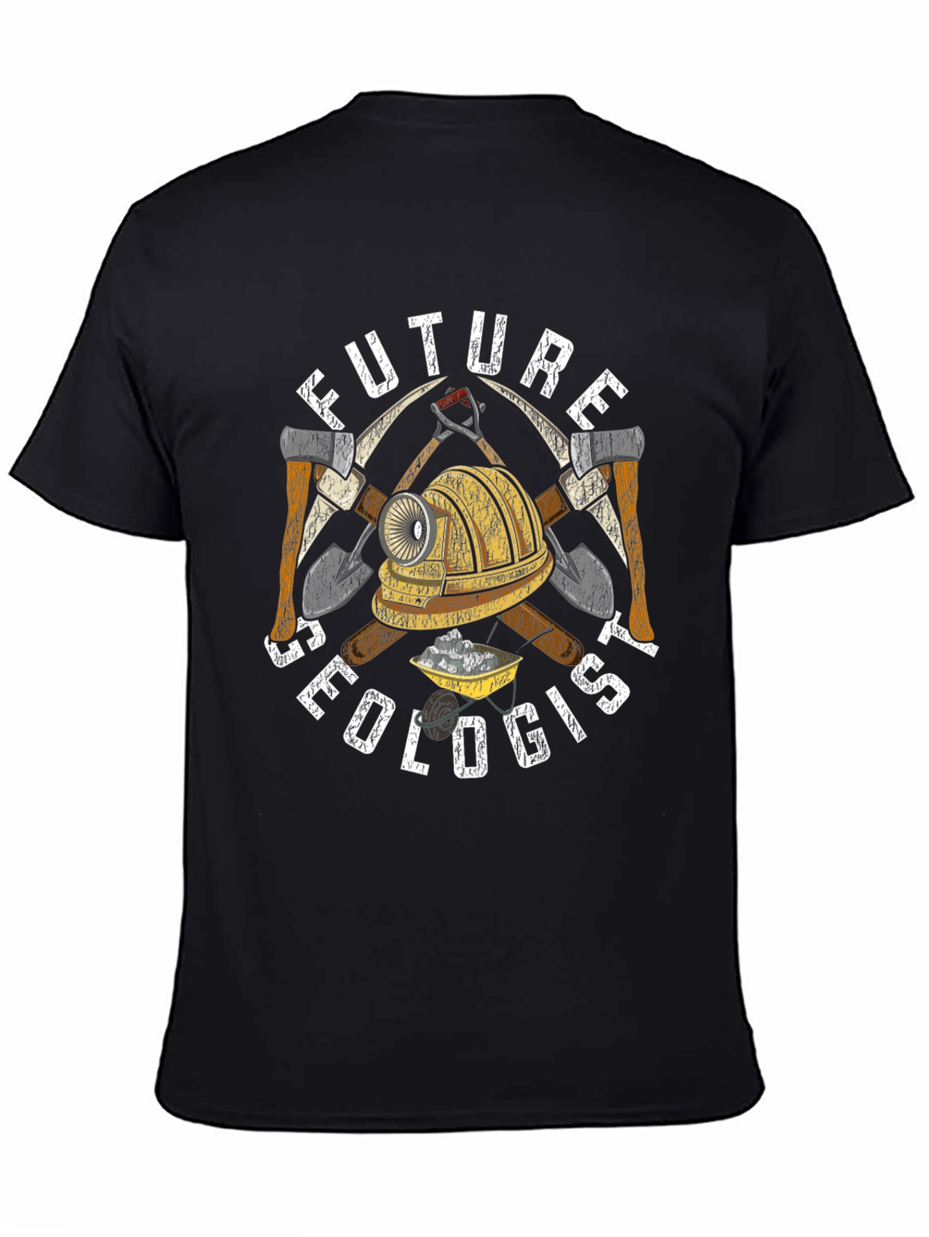Future Geologist T-Shirt Black