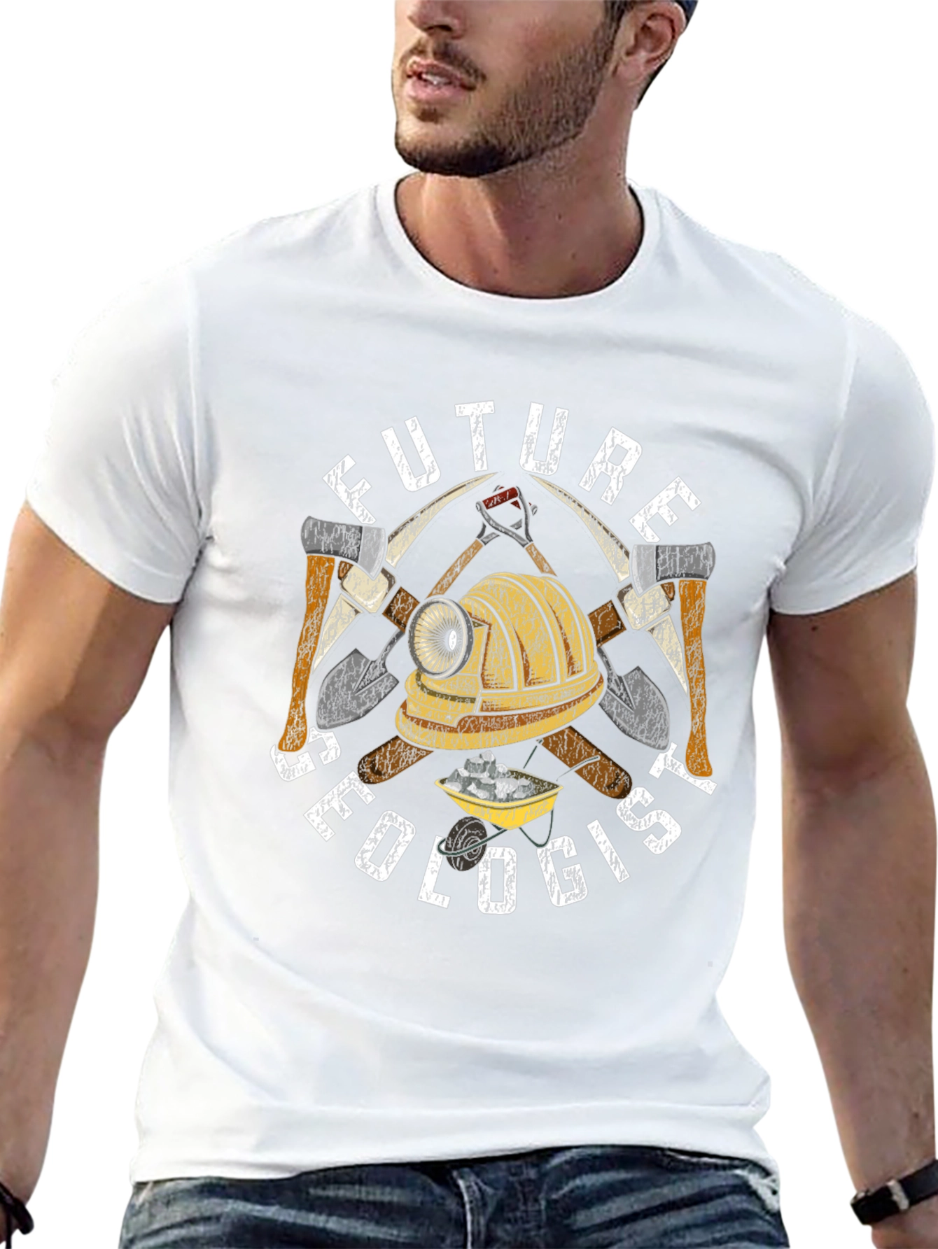 Future Geologist T-Shirt Black