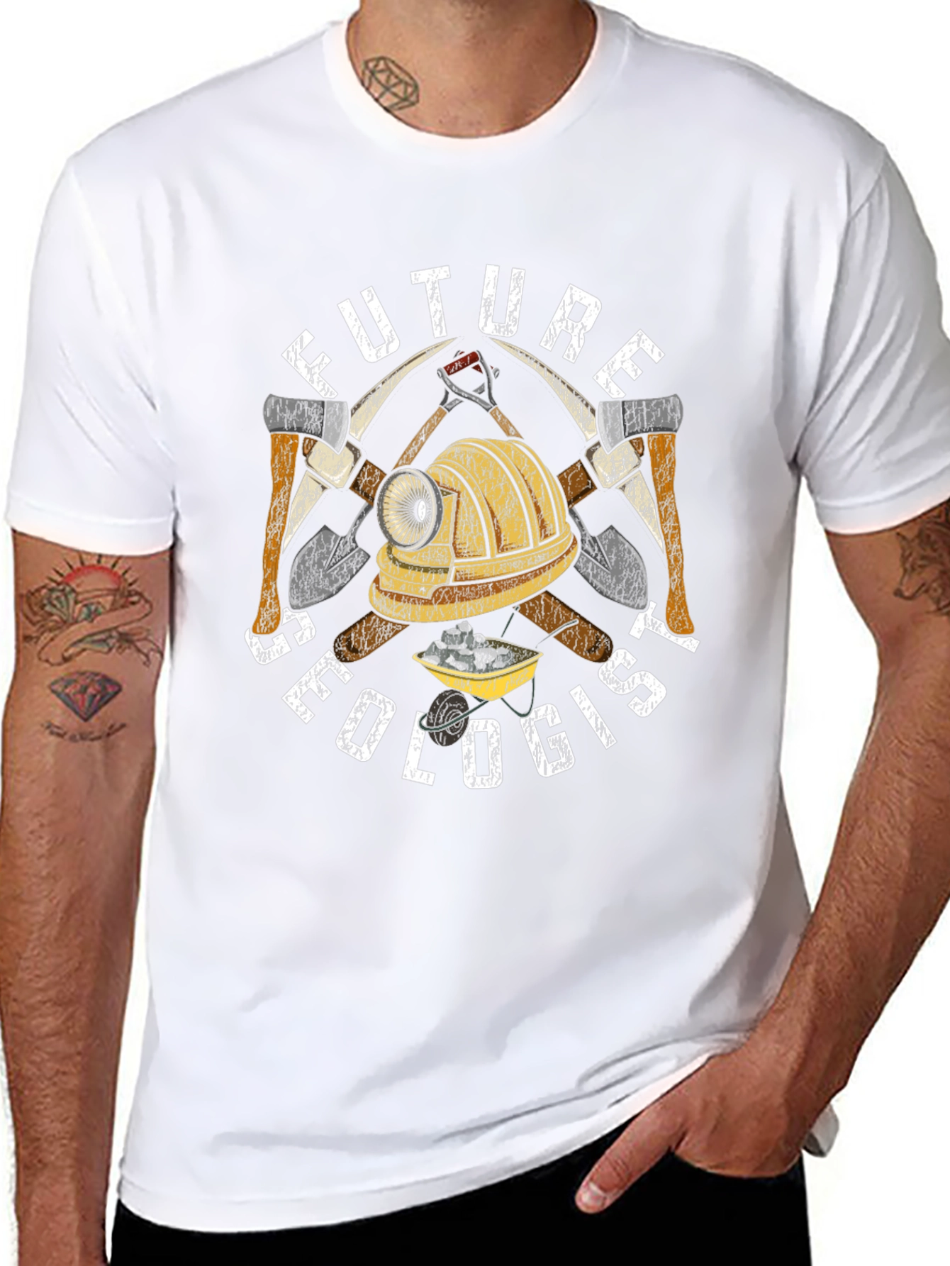 Future Geologist T-Shirt Black