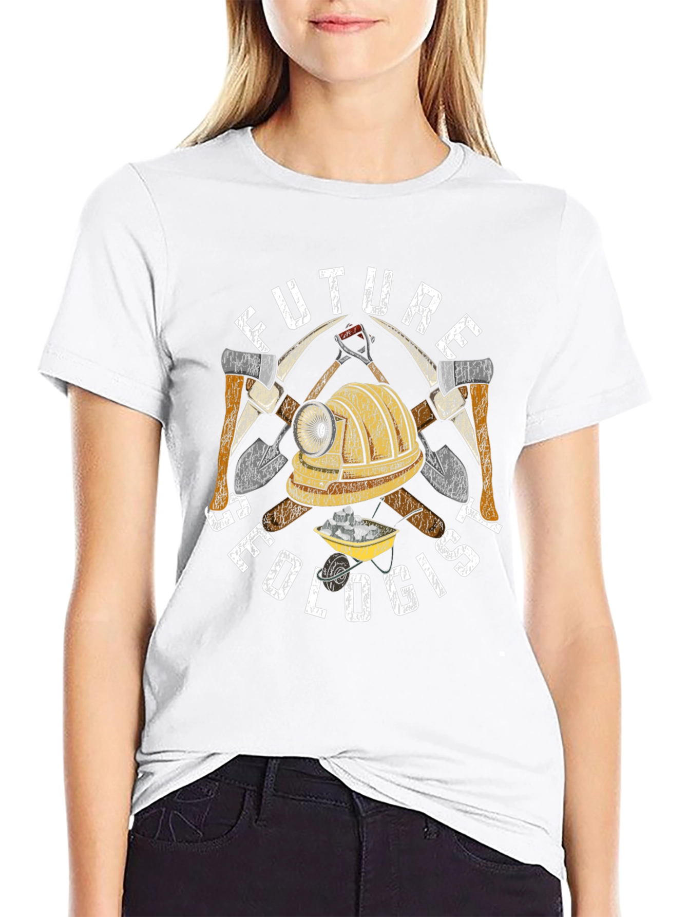 Future Geologist T-Shirt Black