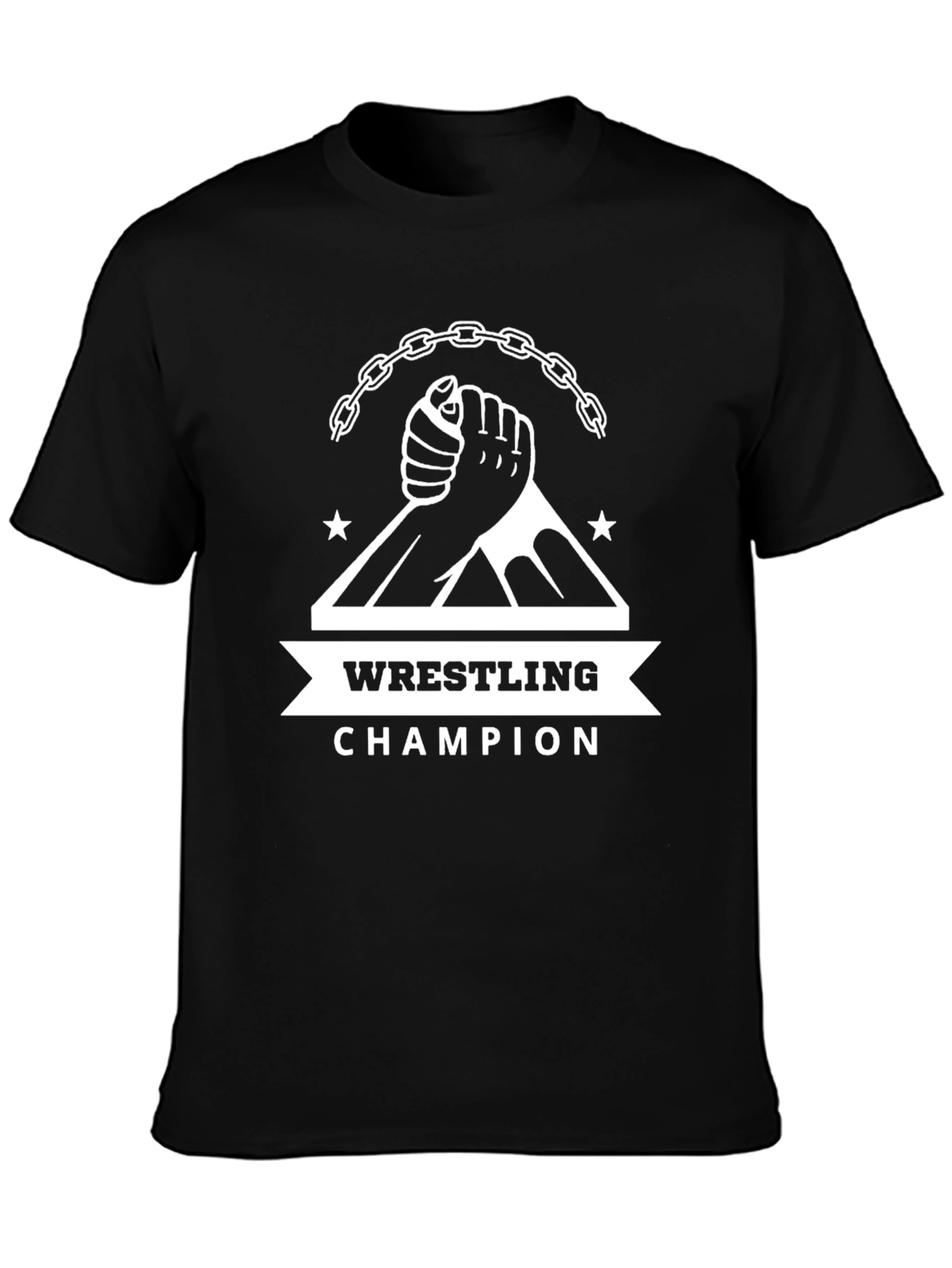 Wrestling Champion Graphic T-Shirt