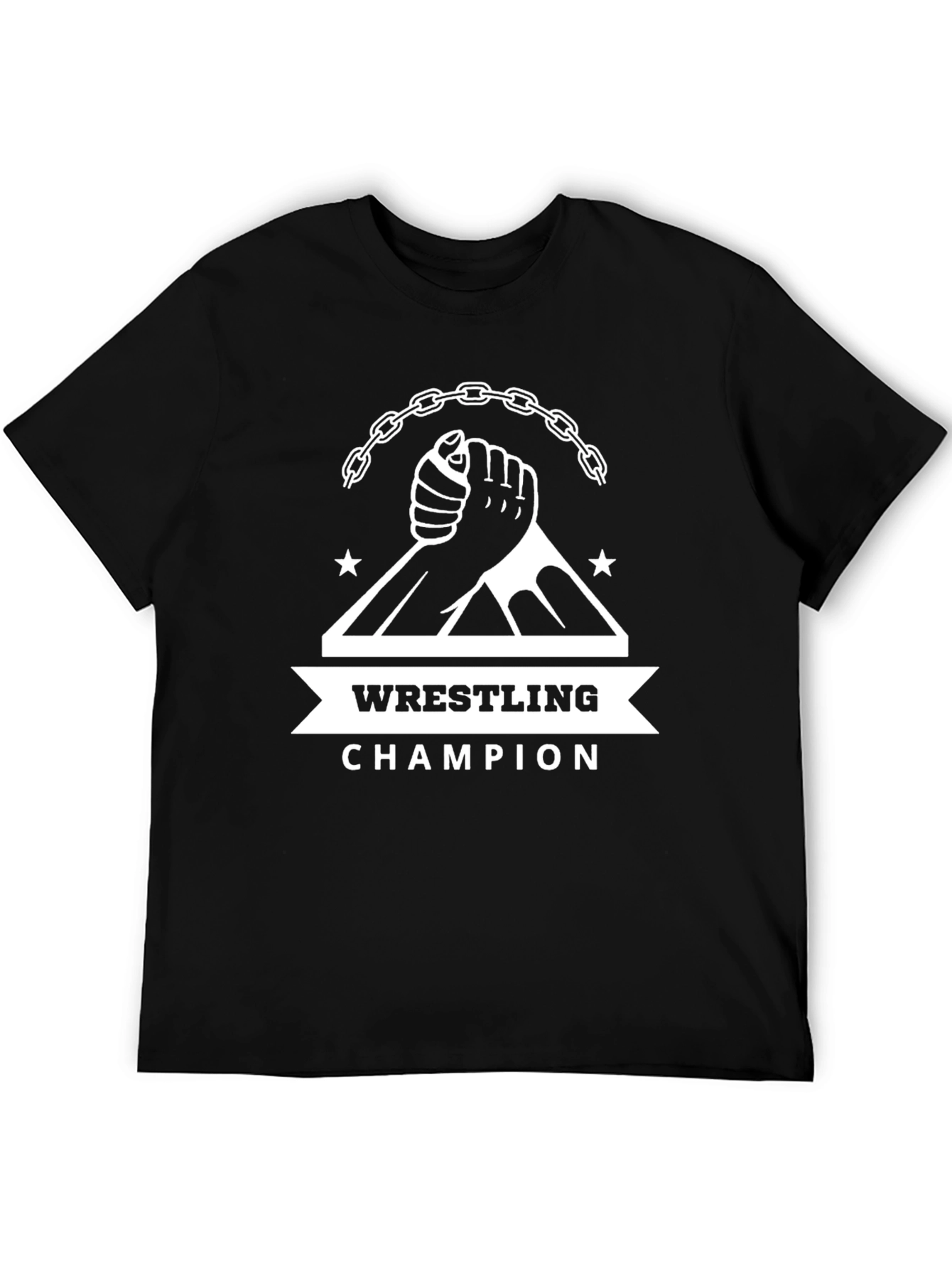 Wrestling Champion Graphic T-Shirt
