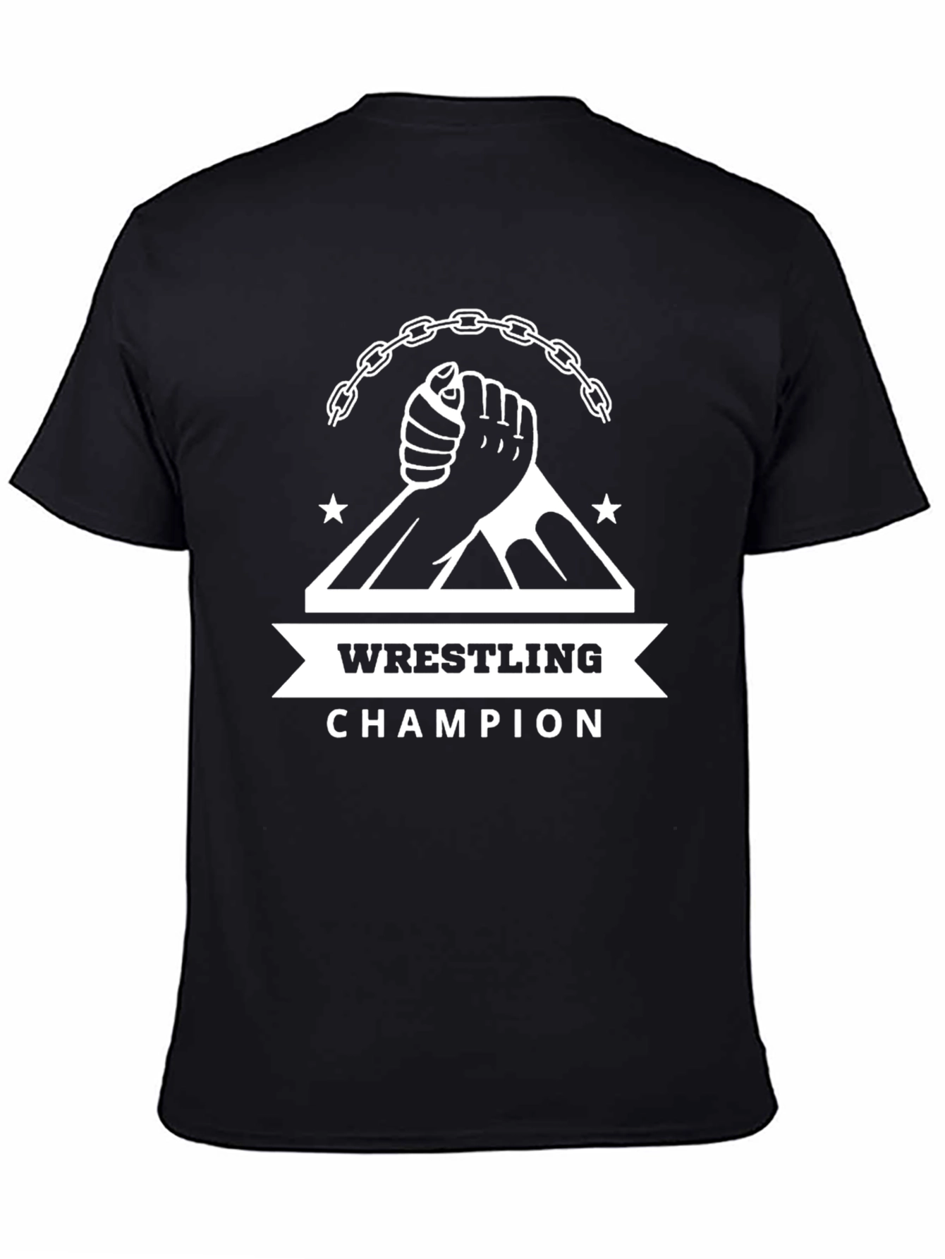 Wrestling Champion Graphic T-Shirt