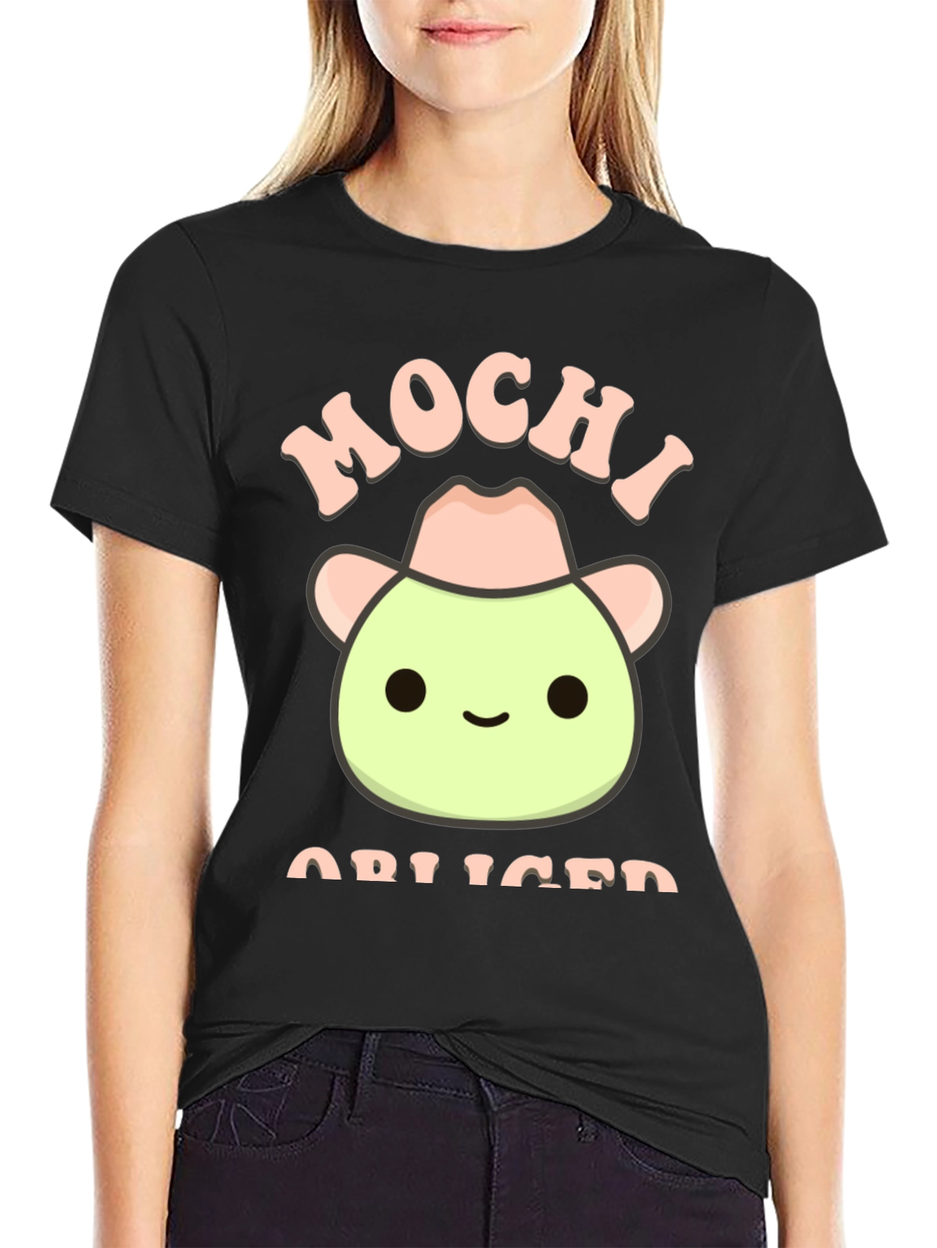 Mochi Obliged Graphic Tee