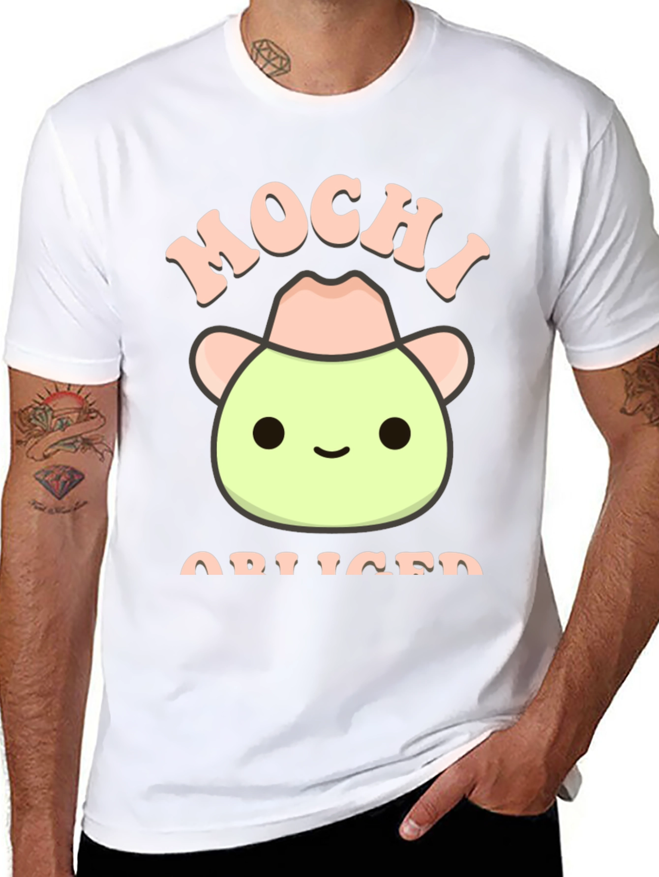 Mochi Obliged Graphic Tee