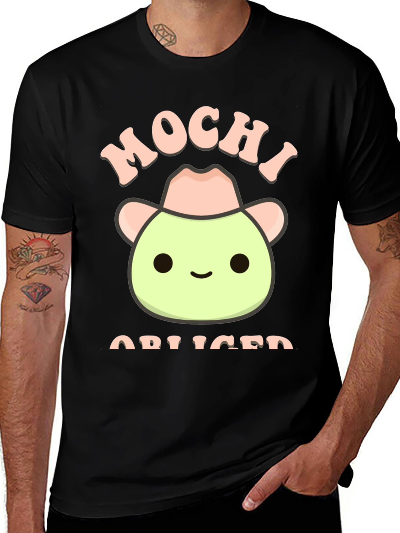 Mochi Obliged Graphic Tee