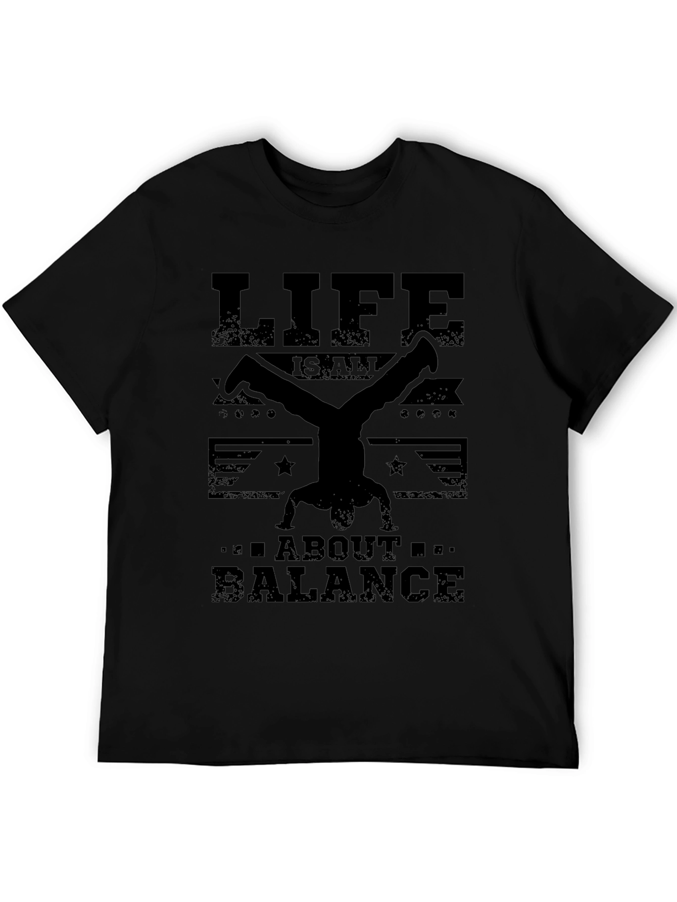 Life Balance T-Shirt - Handstand Design