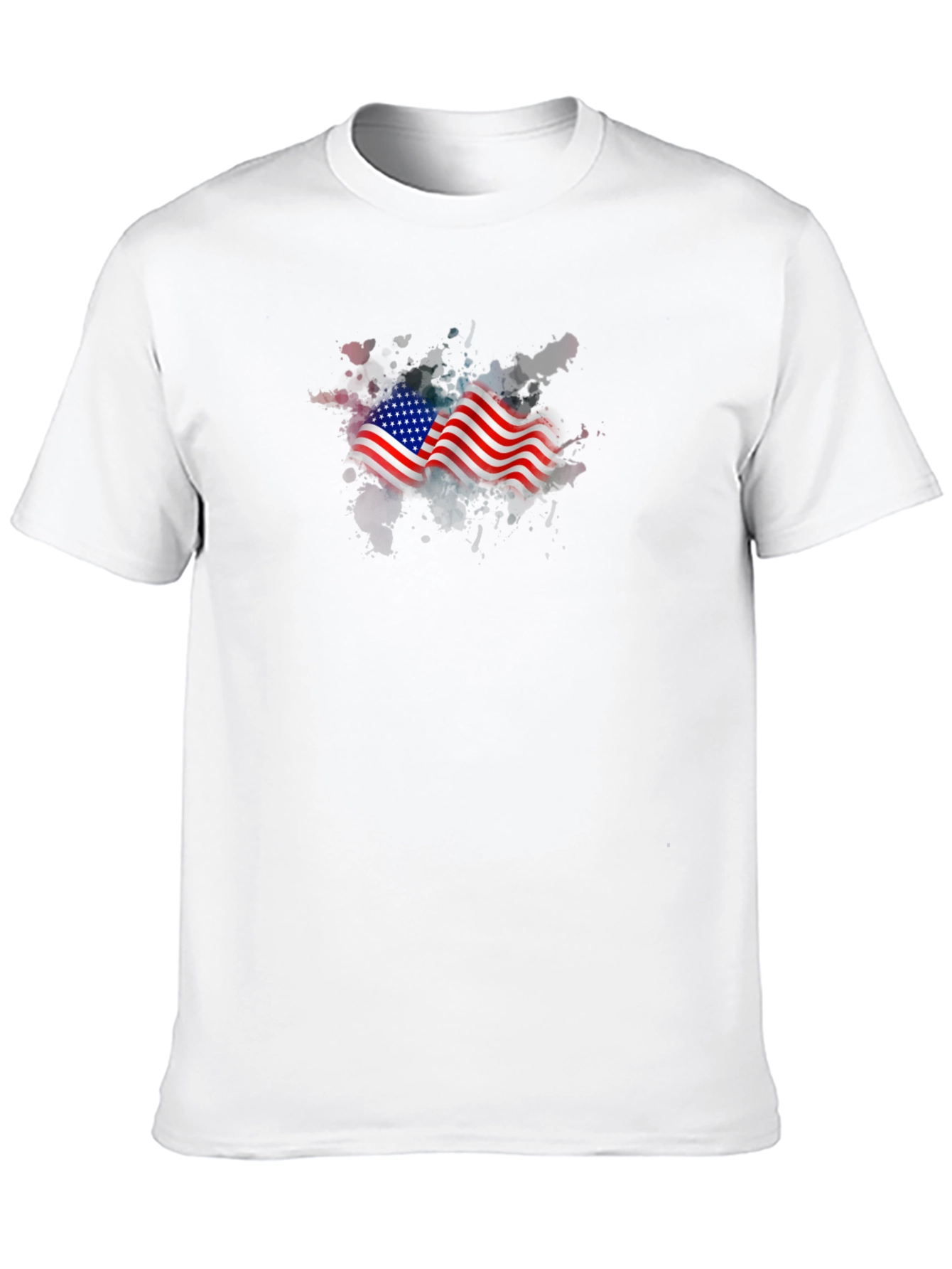 USA Flag T-Shirt - Patriotic Style