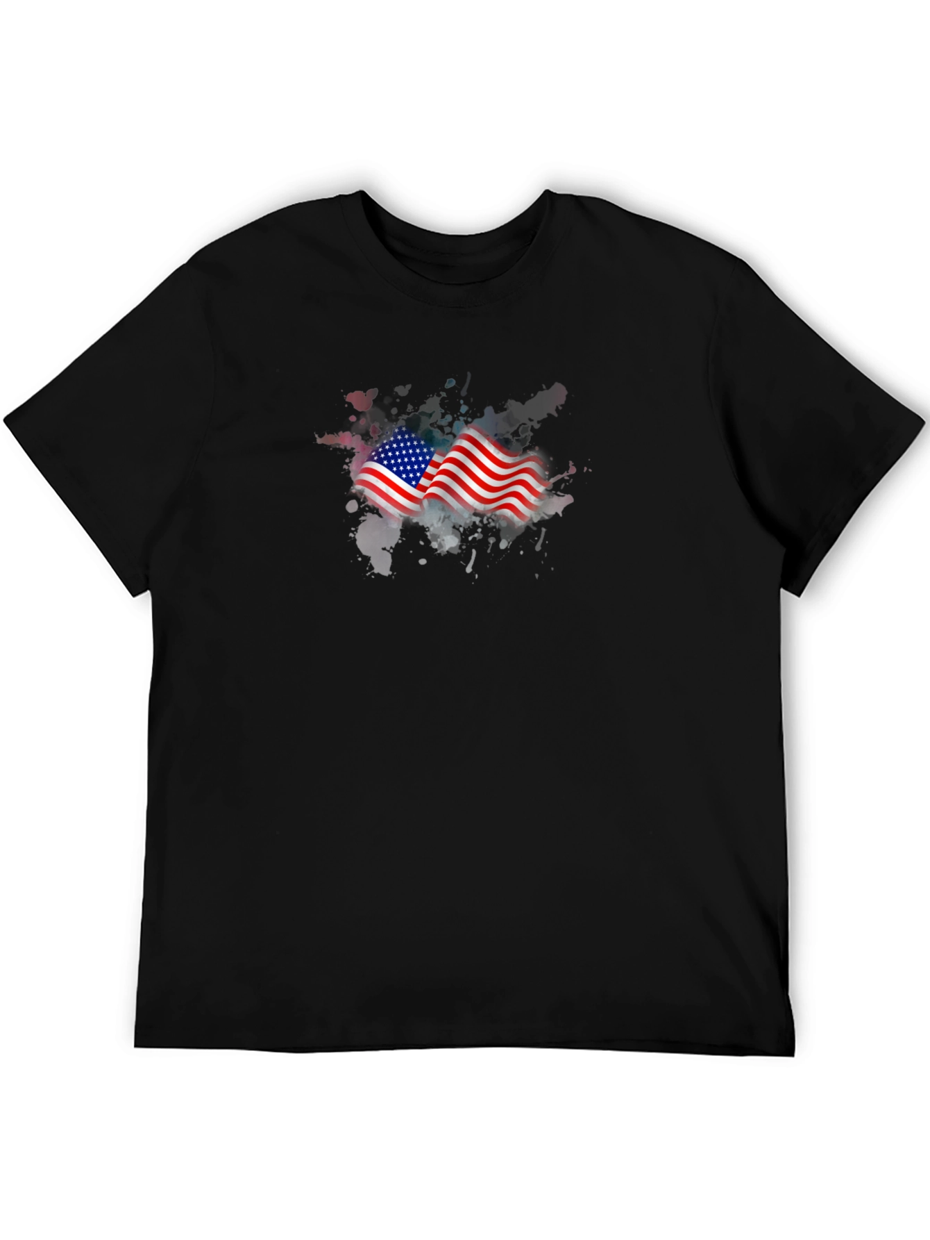 USA Flag T-Shirt - Patriotic Style