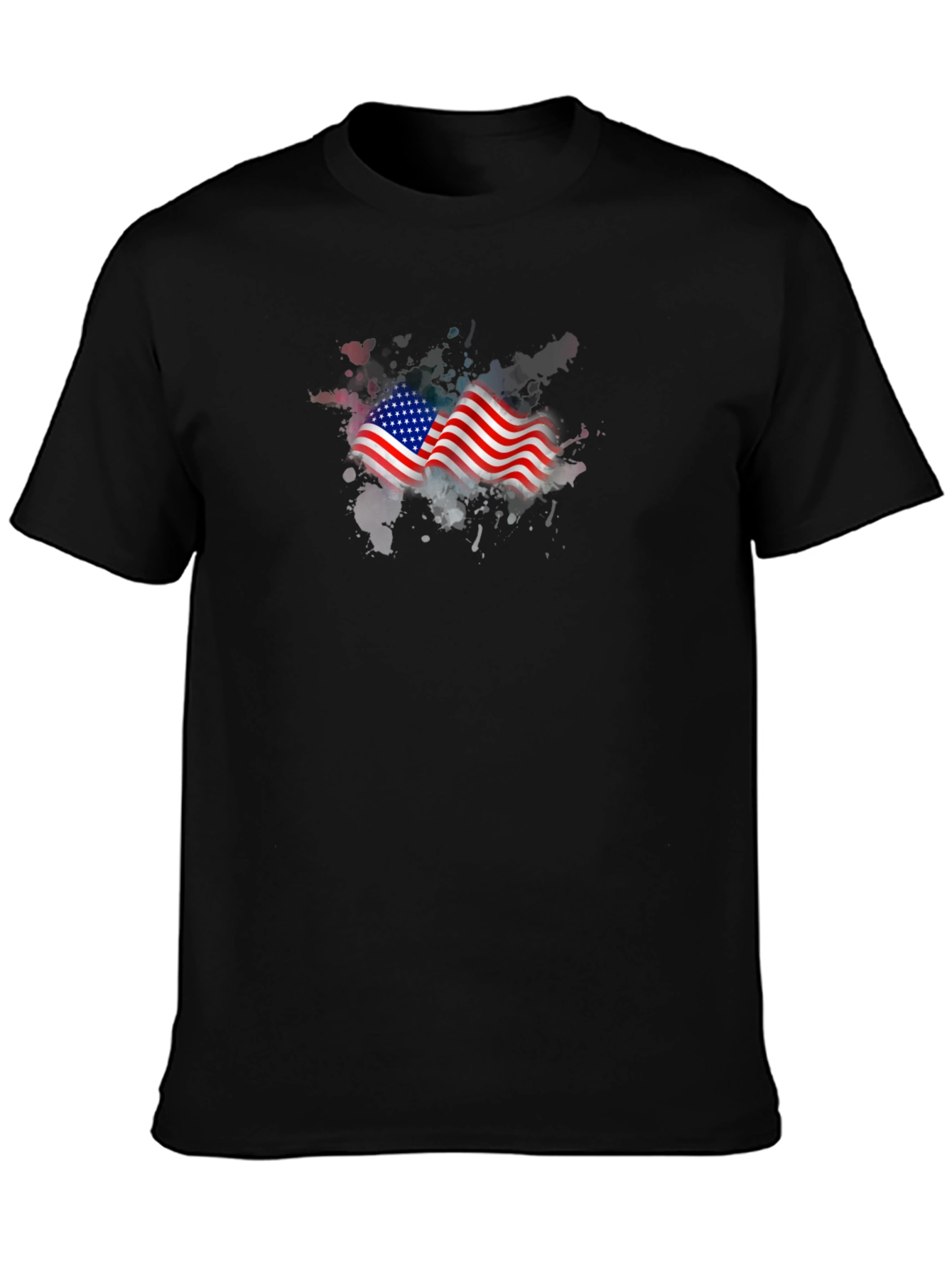 USA Flag T-Shirt - Patriotic Style