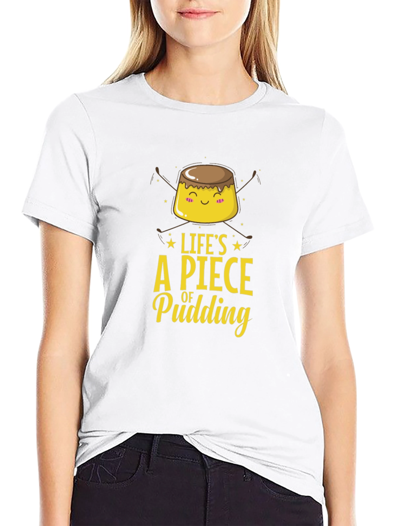 Lifes a Piece of Pudding Graphic Tee