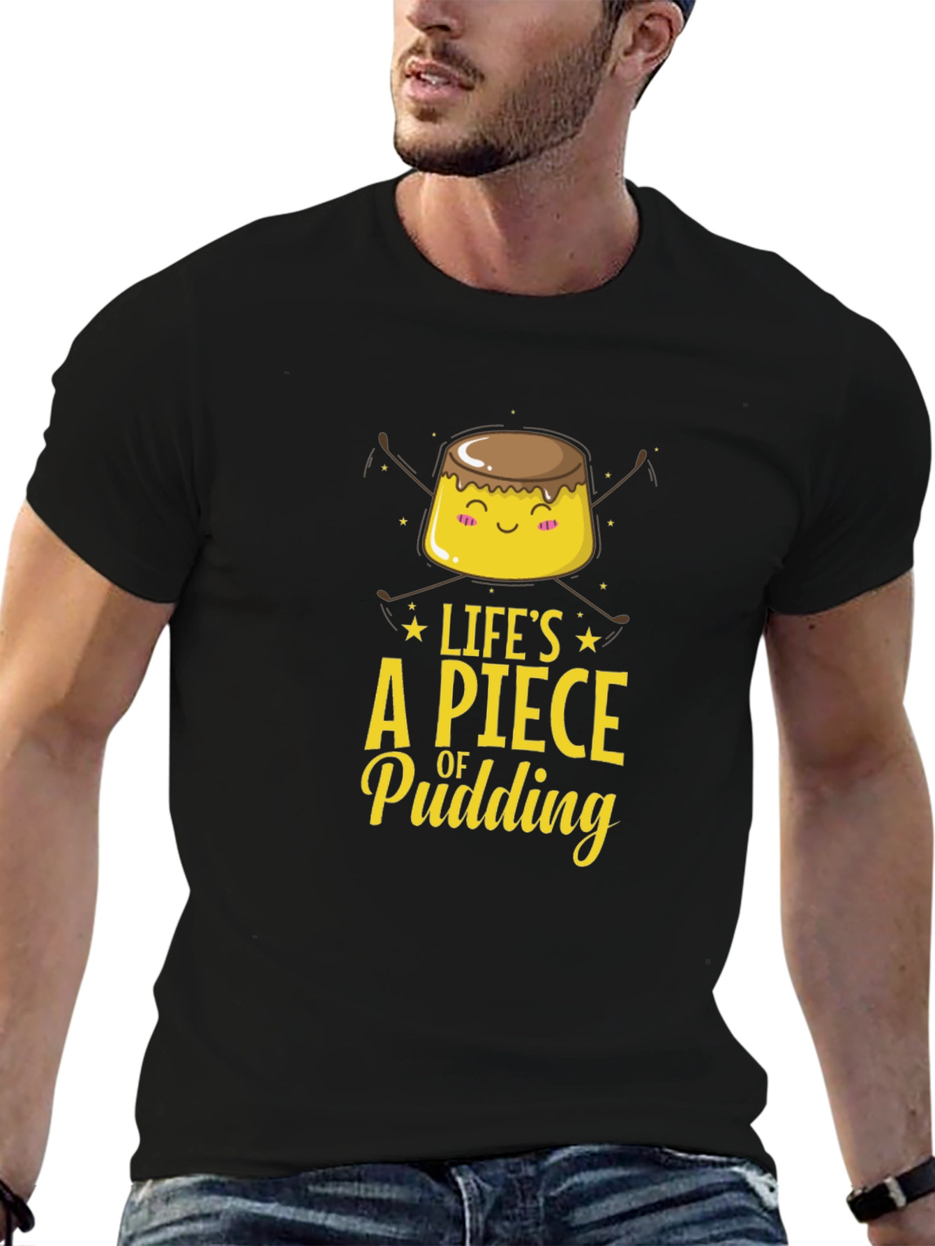 Lifes a Piece of Pudding Graphic Tee