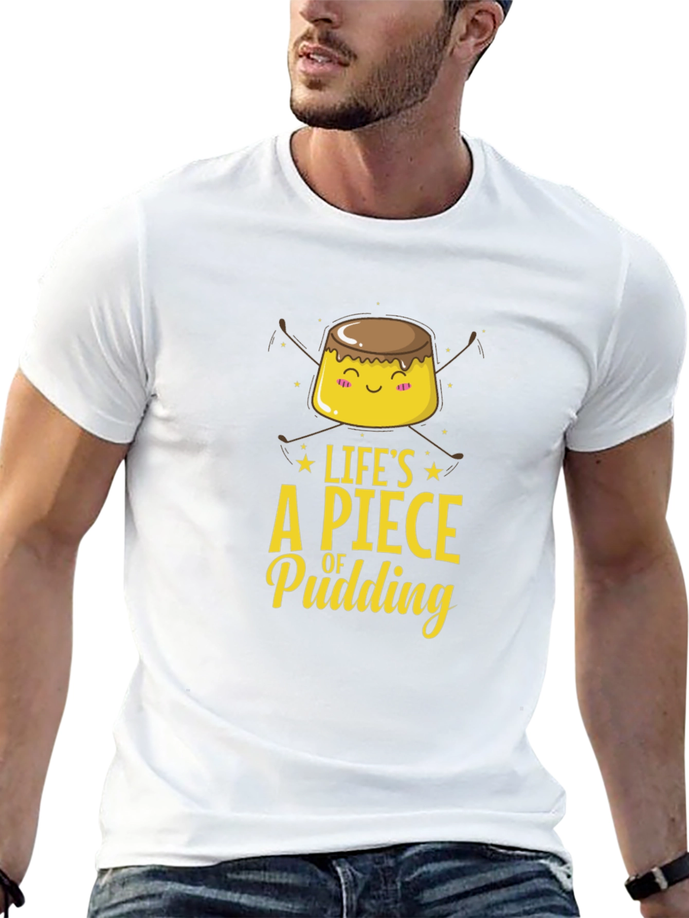 Lifes a Piece of Pudding Graphic Tee