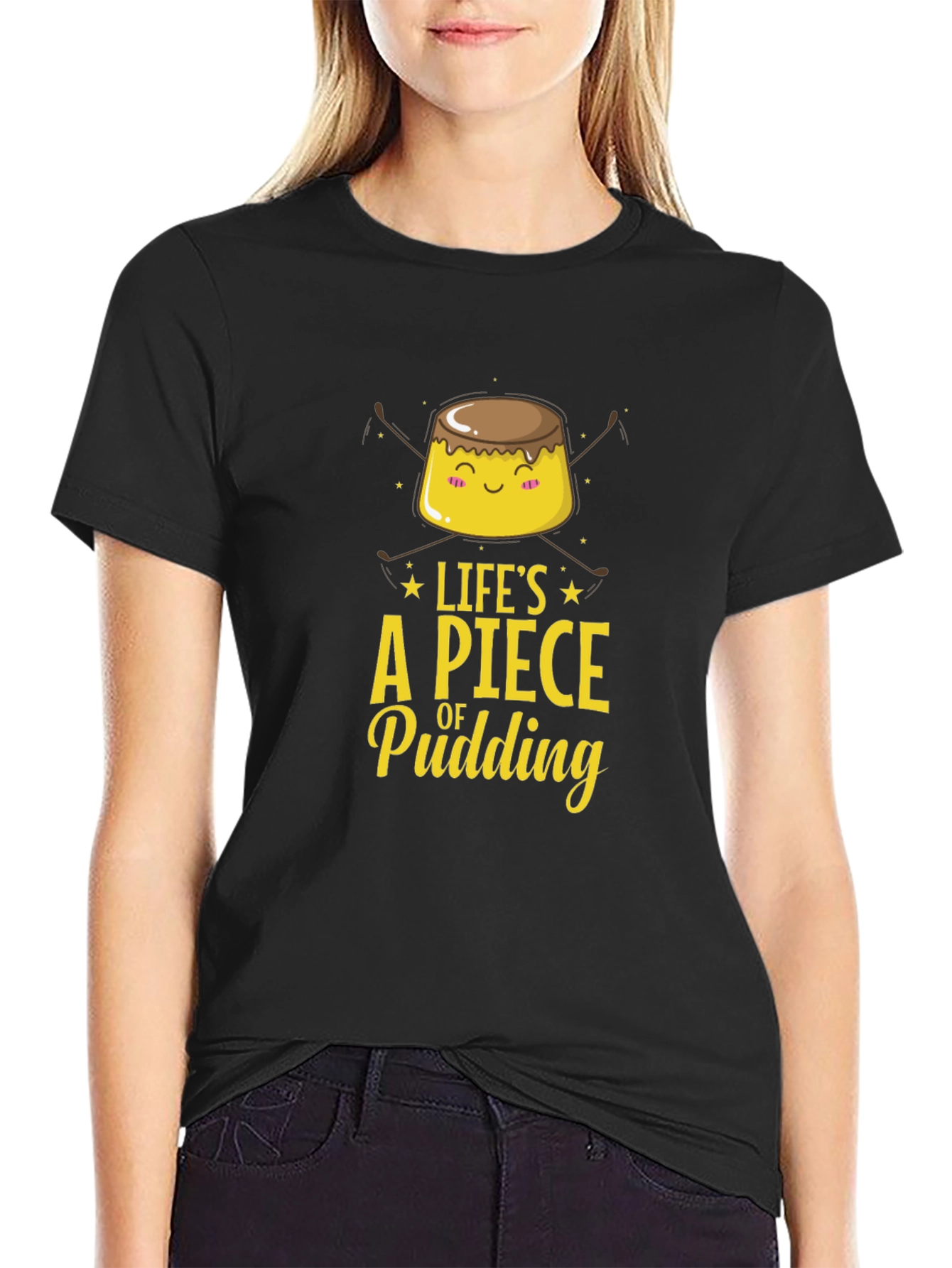 Lifes a Piece of Pudding Graphic Tee