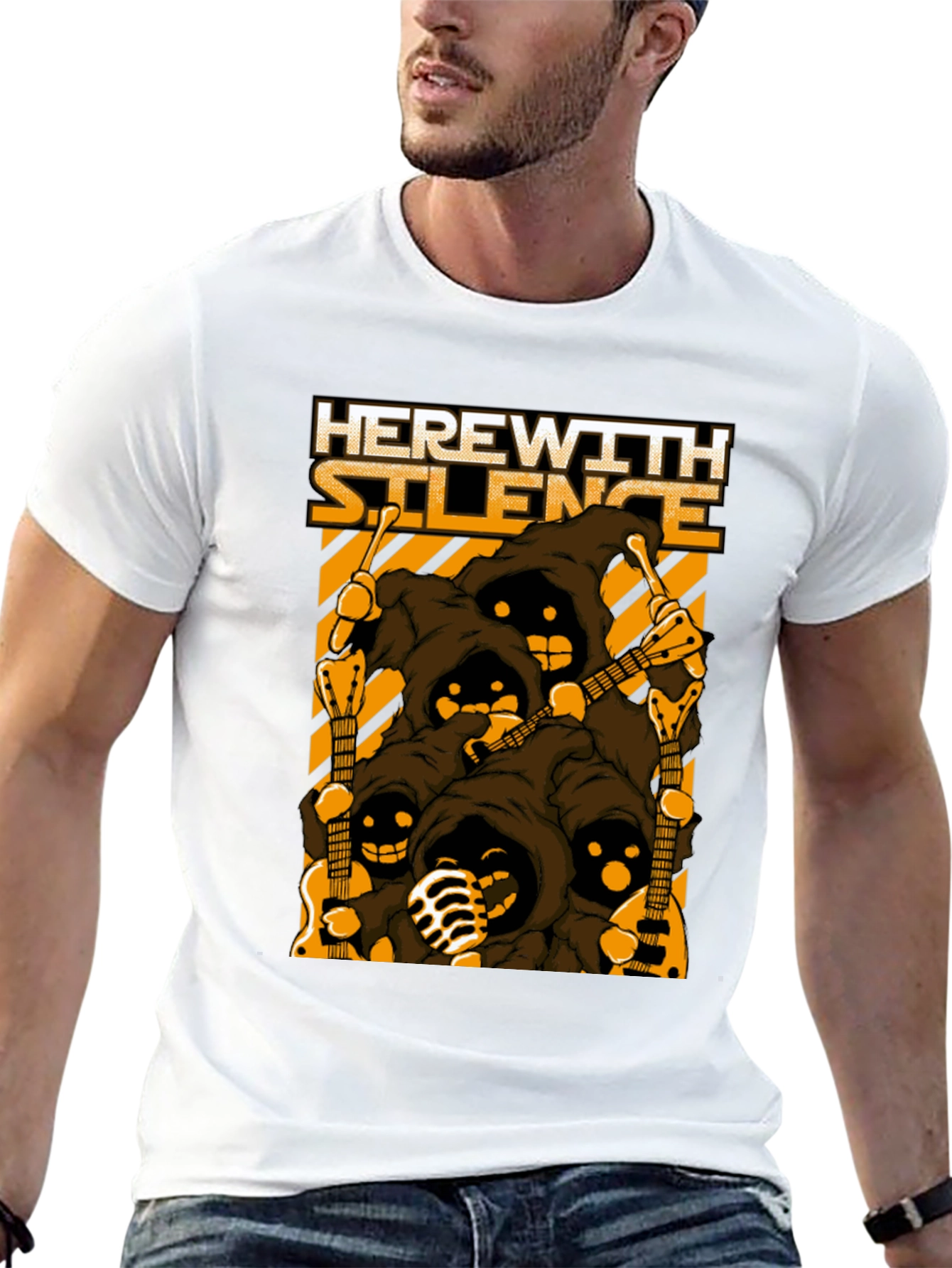 Herewith Silence Band Graphic Tee