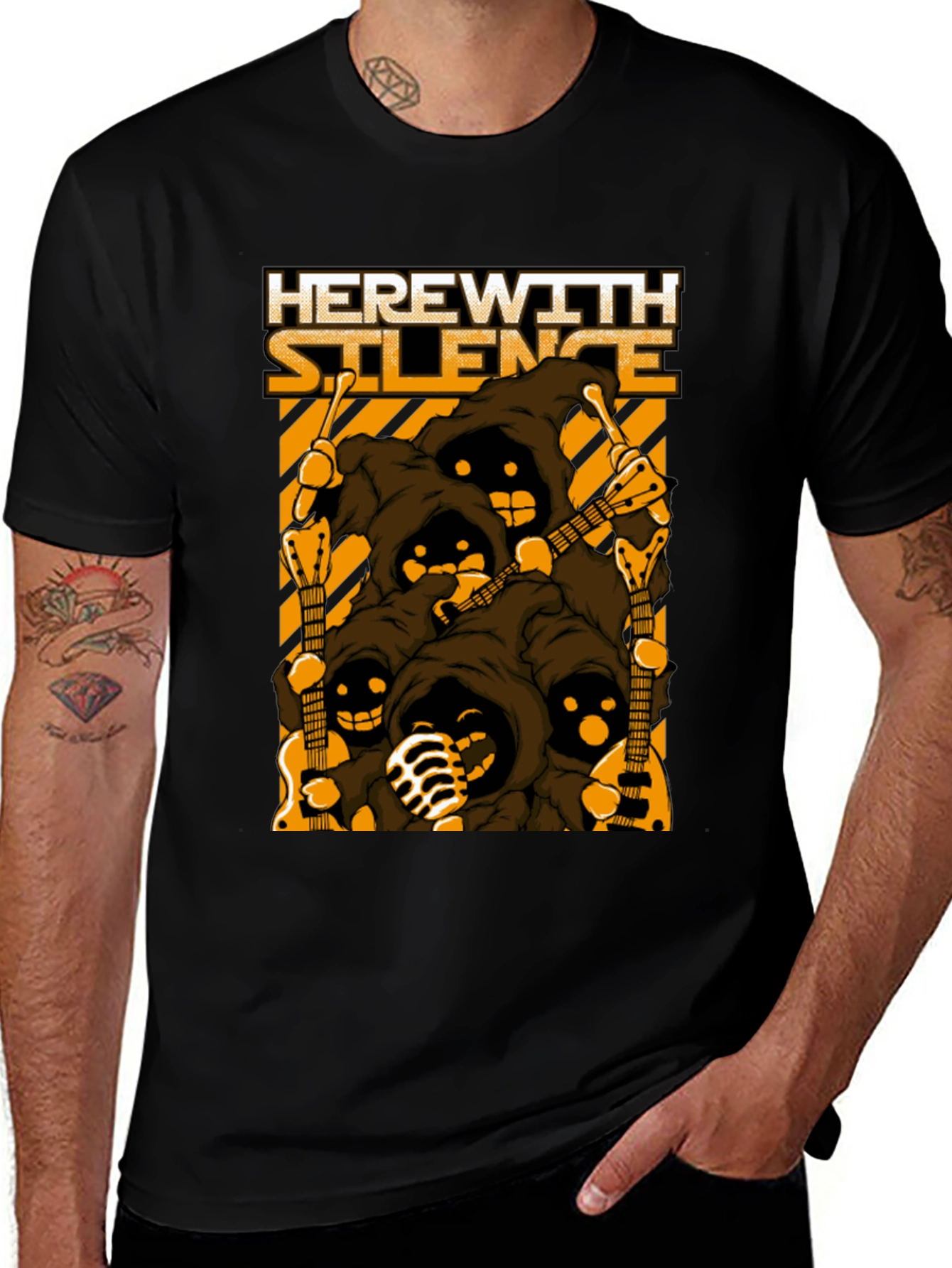Herewith Silence Band Graphic Tee