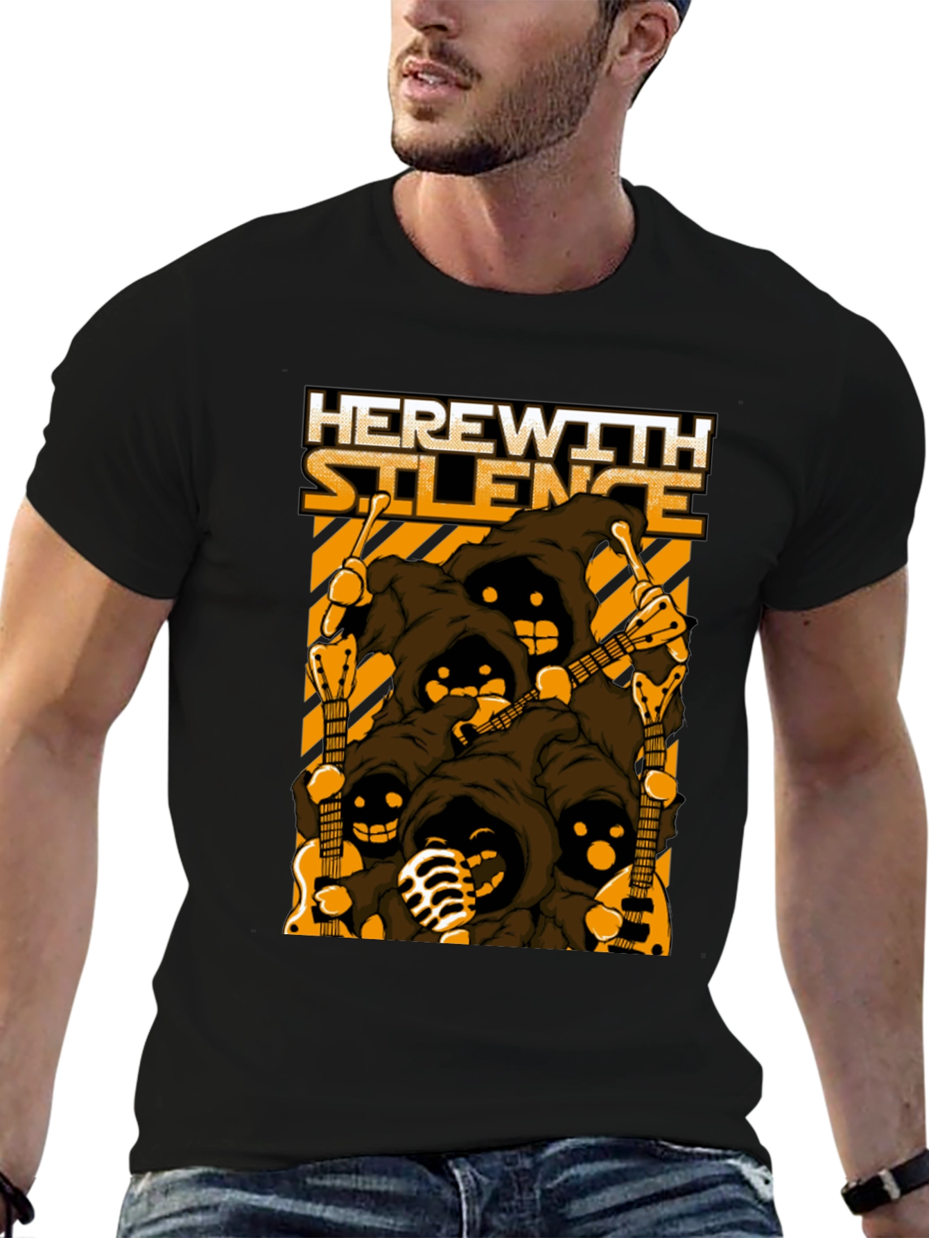 Herewith Silence Band Graphic Tee