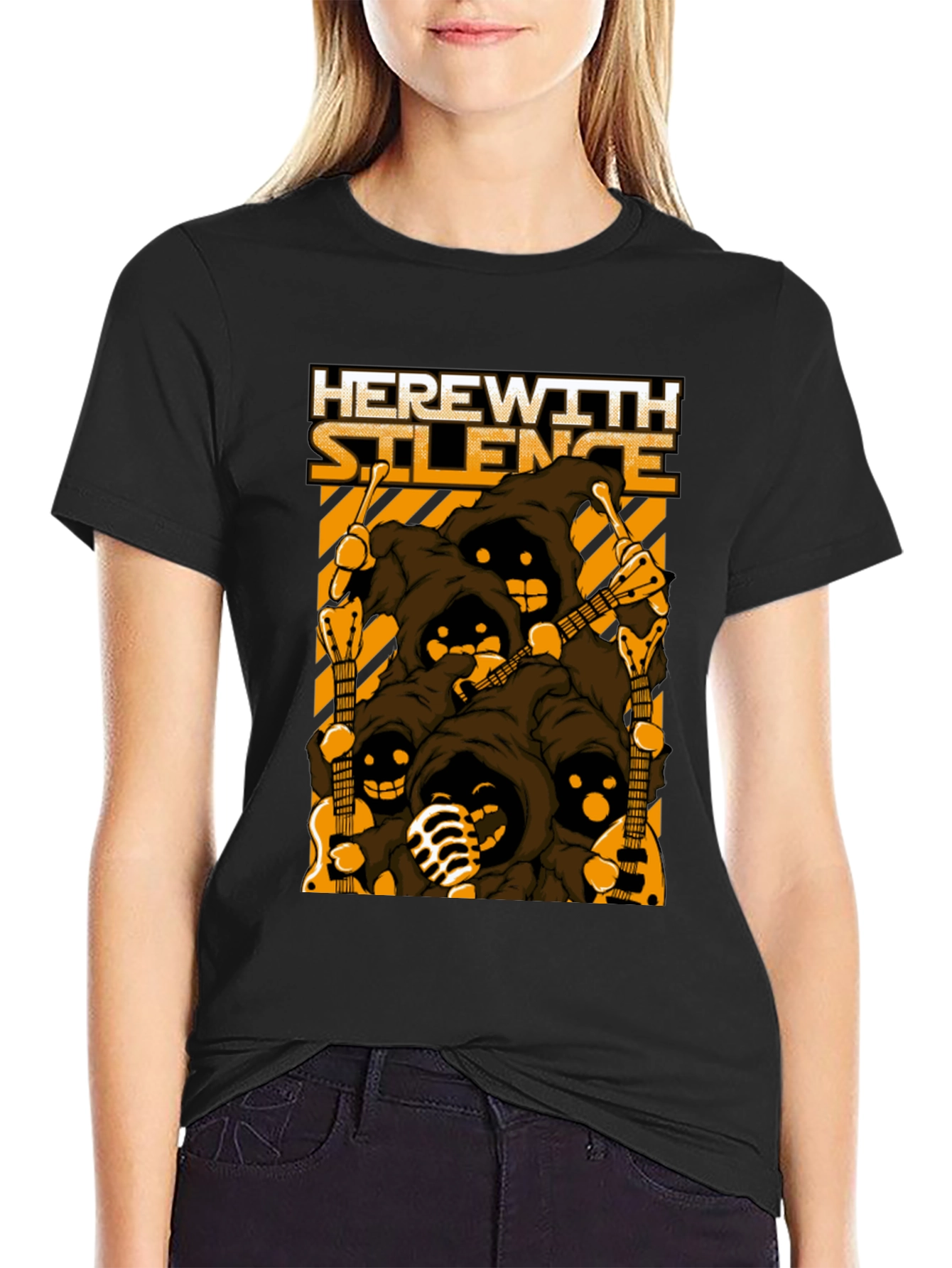 Herewith Silence Band Graphic Tee