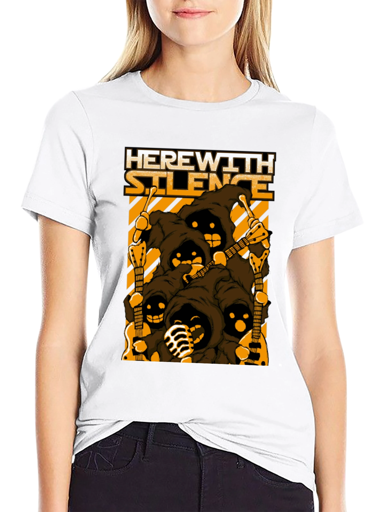 Herewith Silence Band Graphic Tee