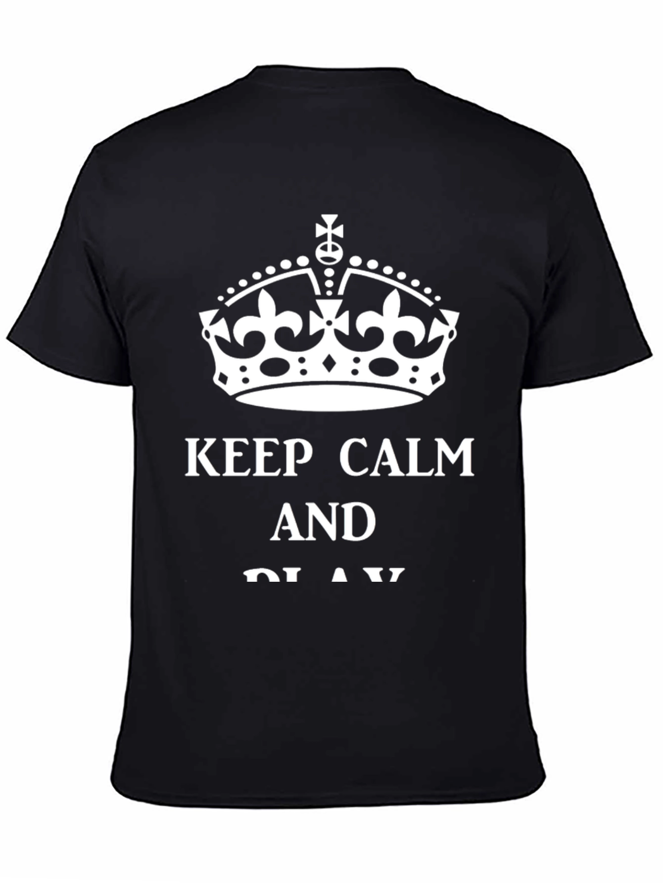 Keep Calm and Play Graphic Tee
