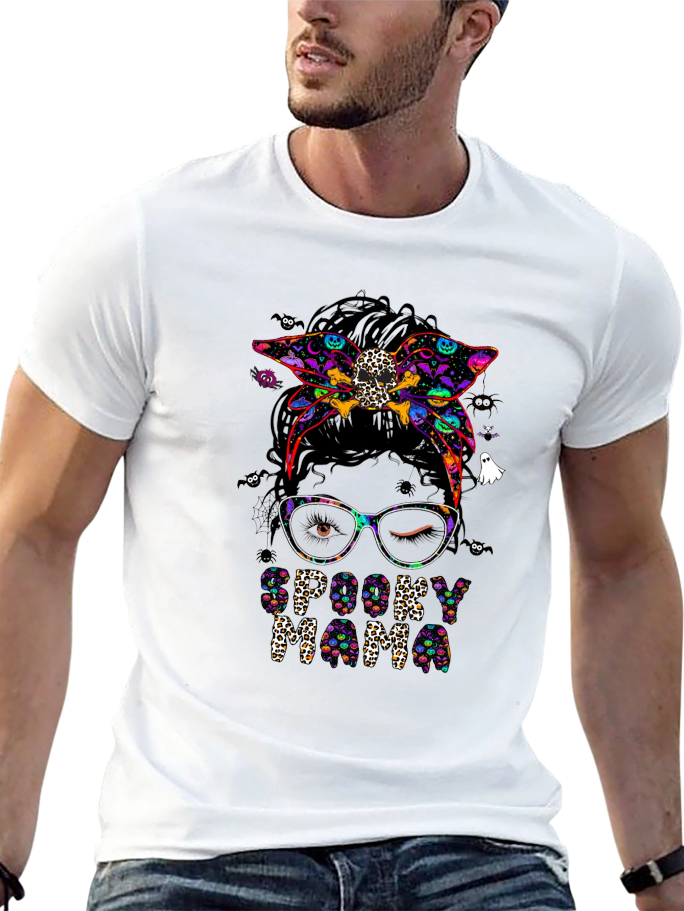 Spooky Mama Halloween Graphic Tee