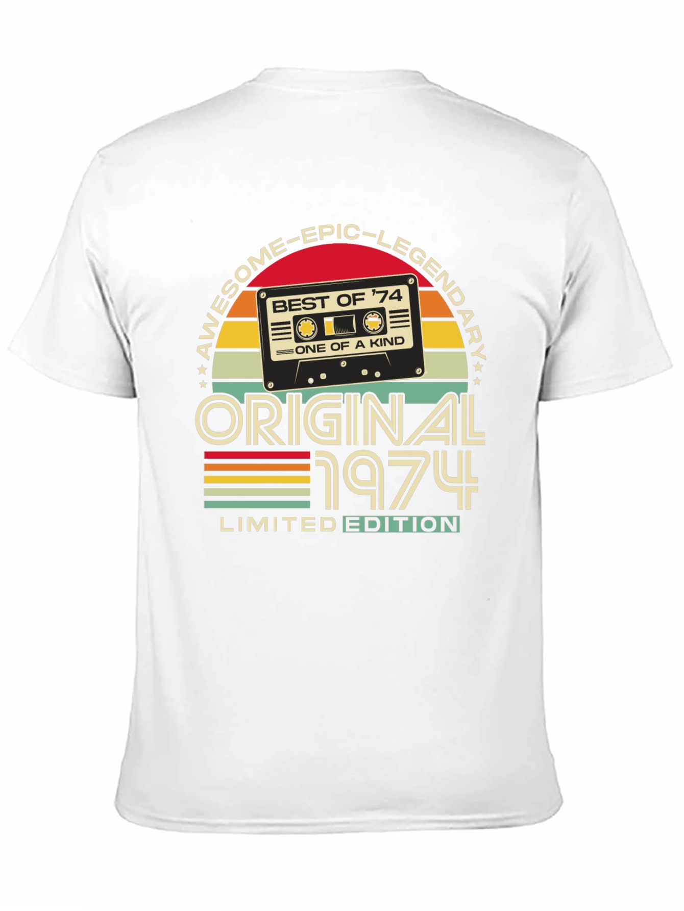 Original 1974 Limited Edition Cassette T-Shirt