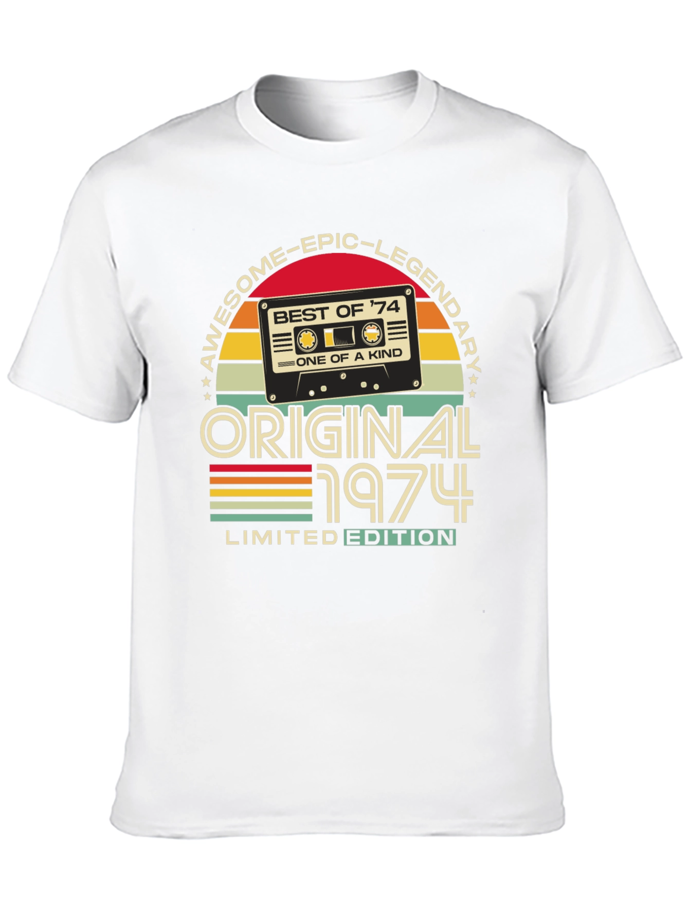 Original 1974 Limited Edition Cassette T-Shirt