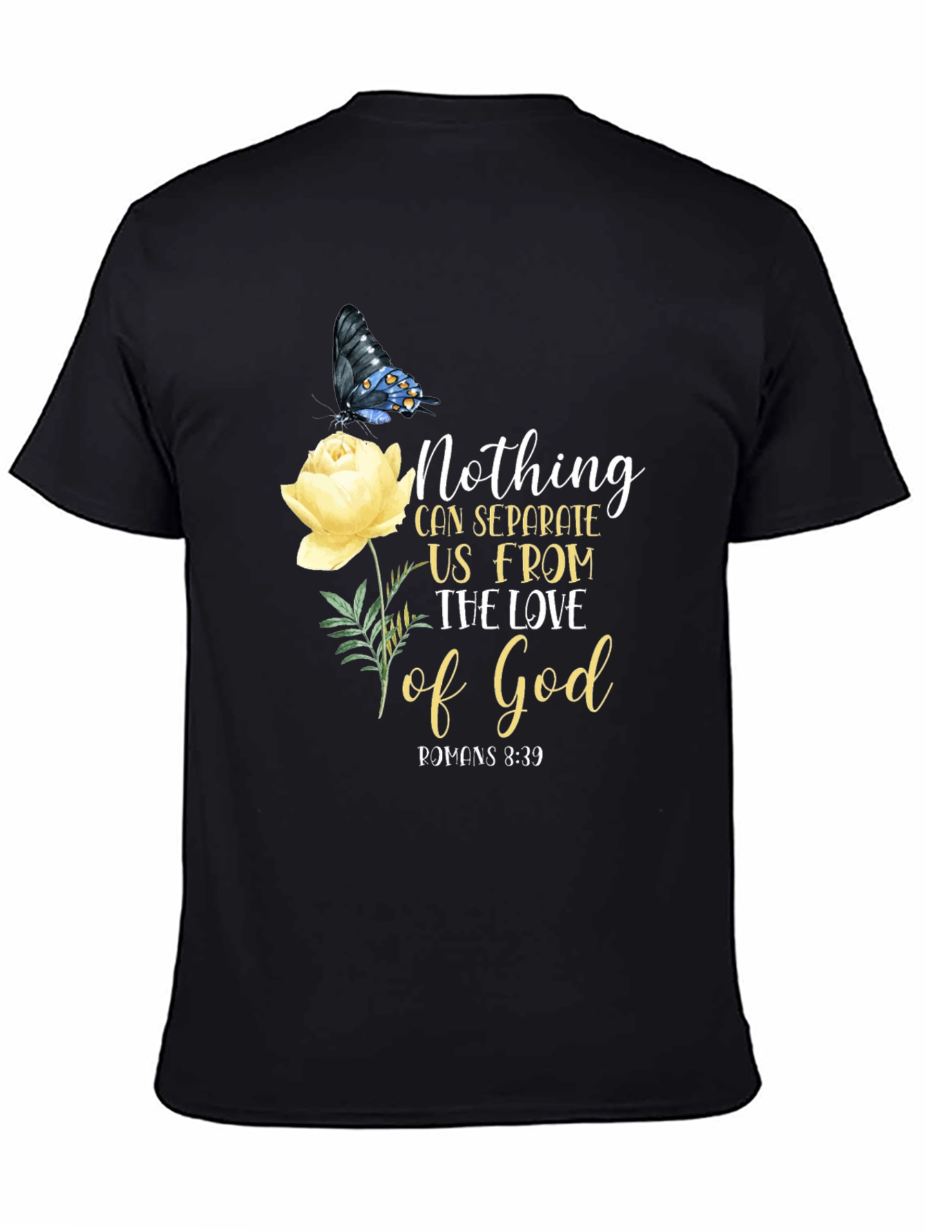 Nothing Can Separate Us Black T-Shirt