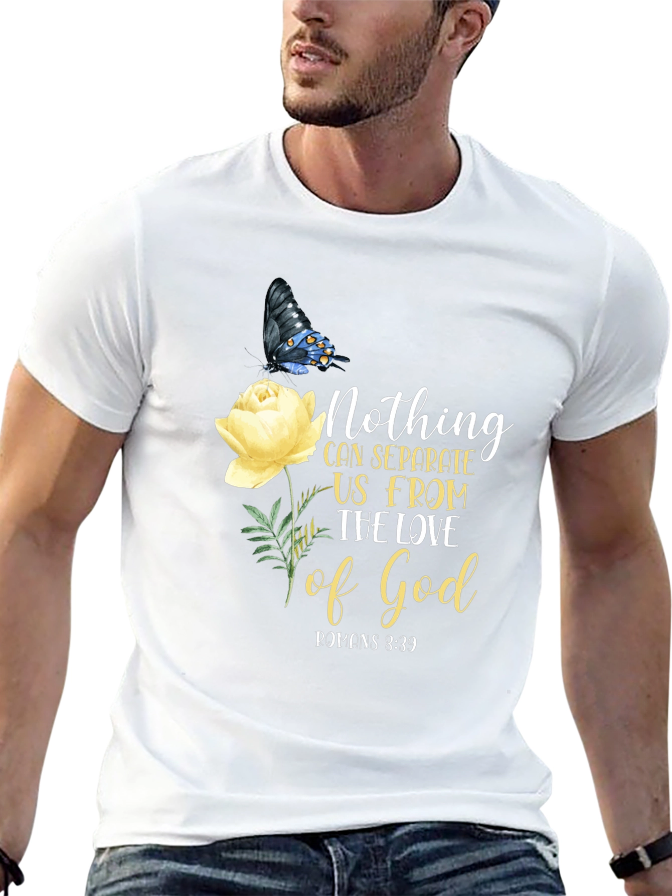 Nothing Can Separate Us Black T-Shirt