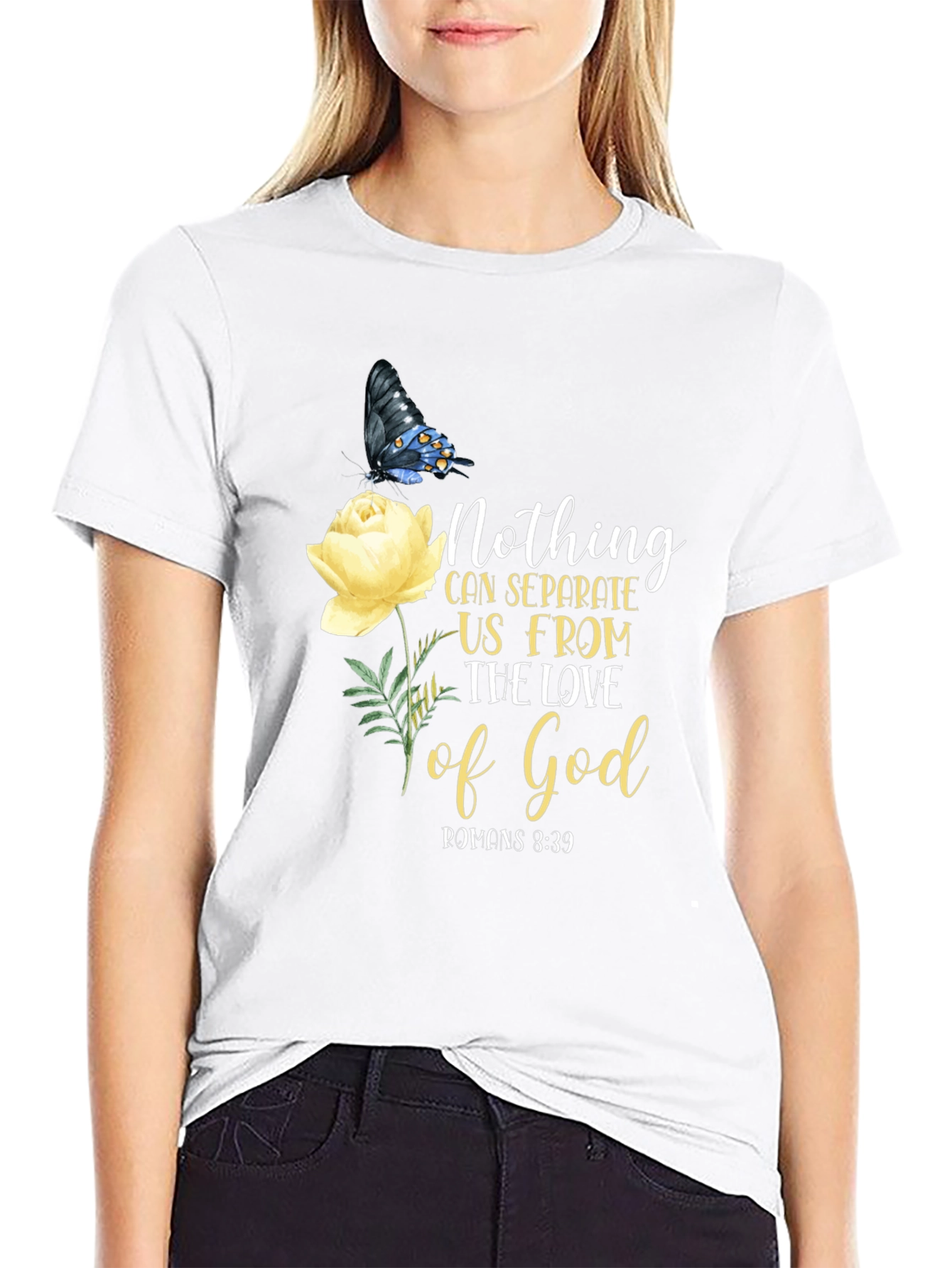 Nothing Can Separate Us Black T-Shirt