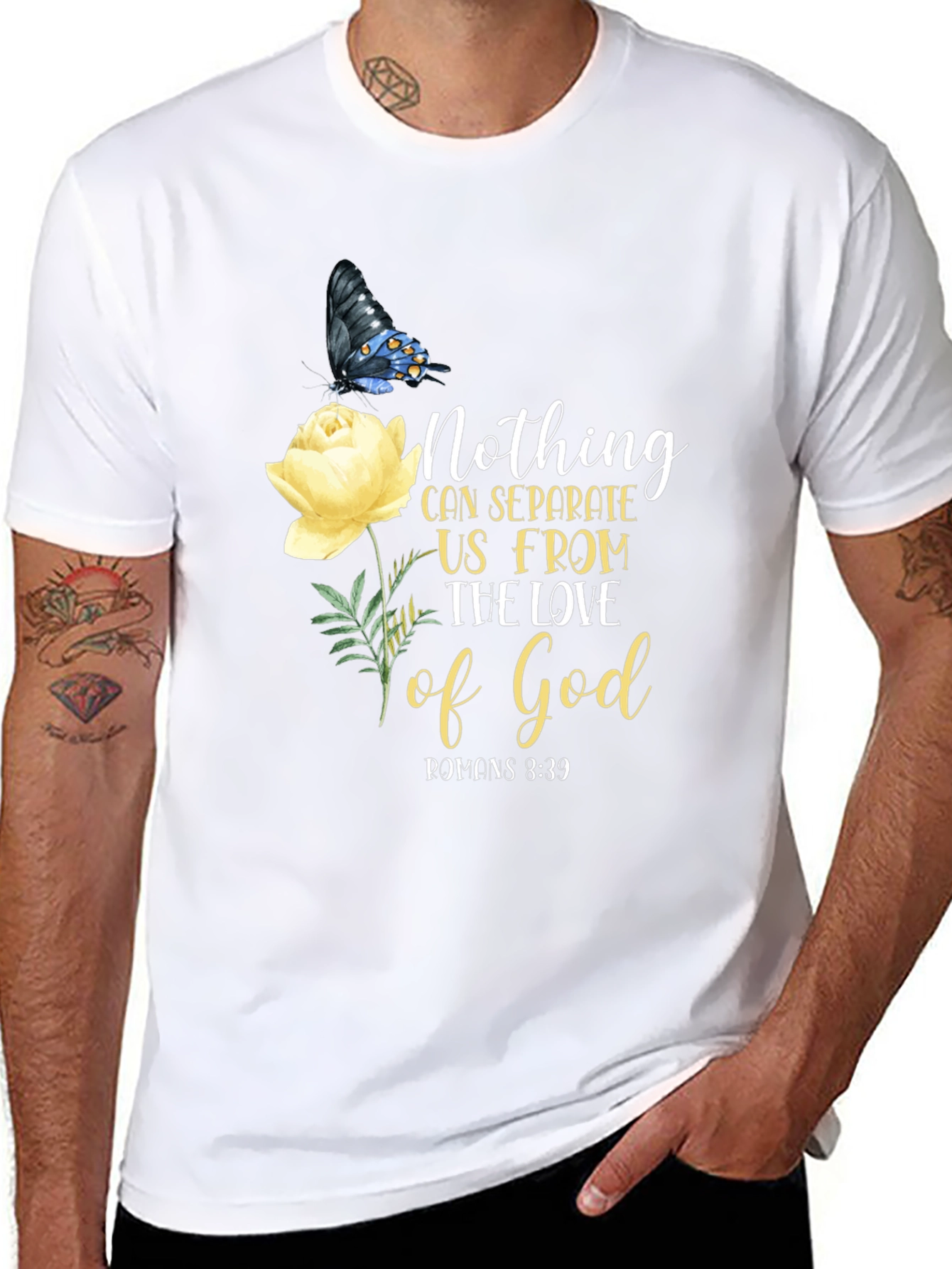 Nothing Can Separate Us Black T-Shirt