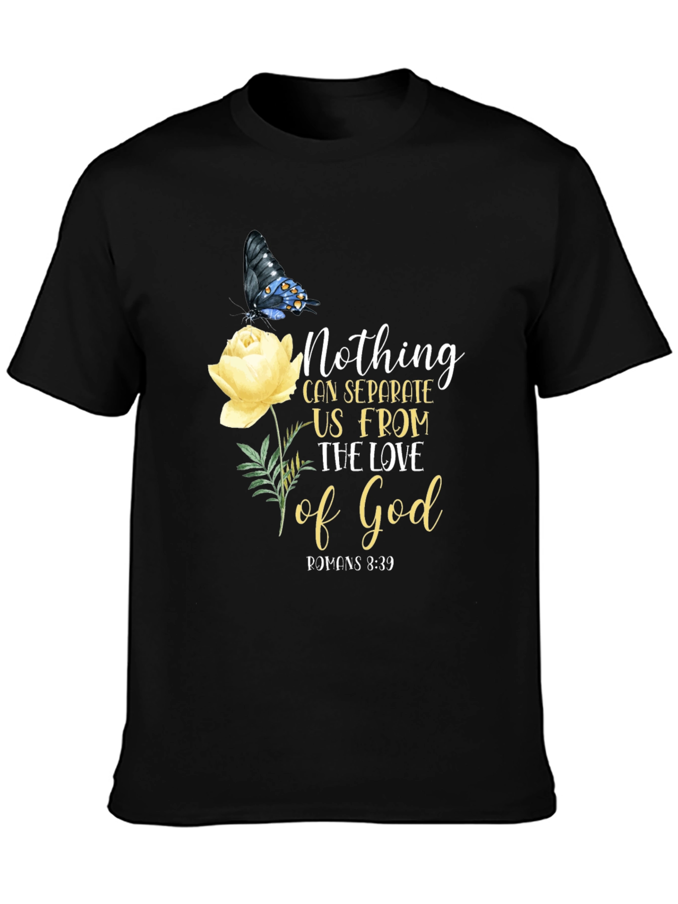 Nothing Can Separate Us Black T-Shirt