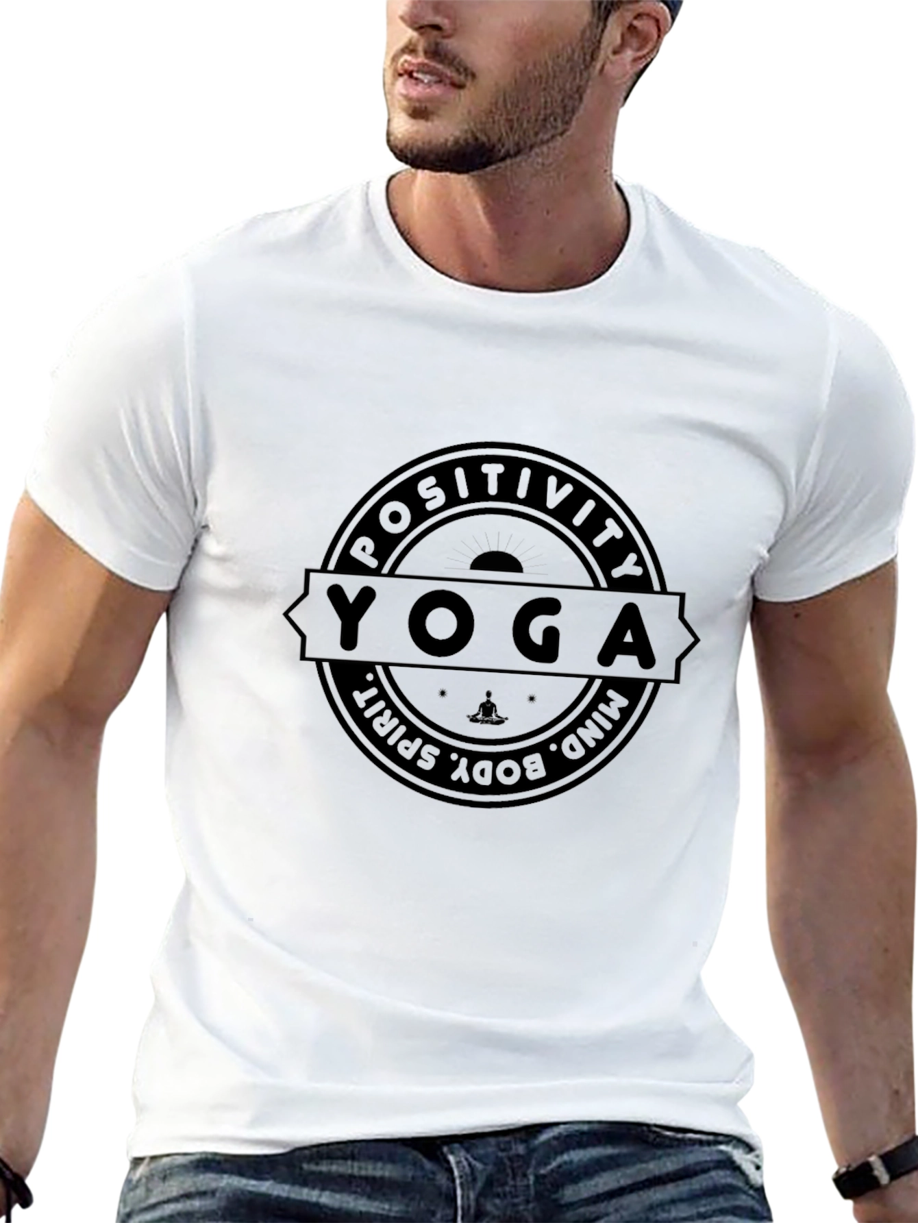 Positivity Yoga T-Shirt - Mind Body Spirit